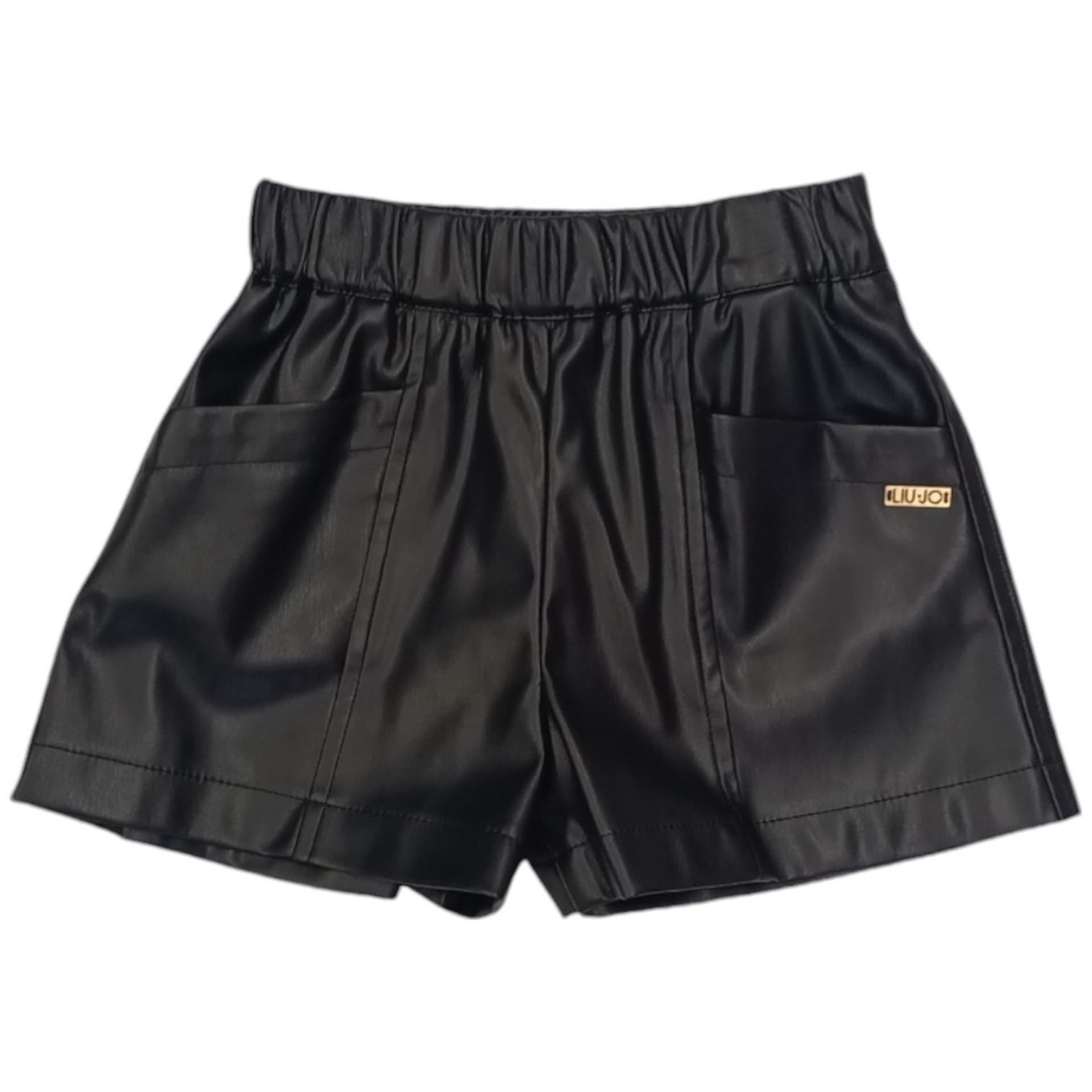 LIU JO Liu-jo - Bermuda Ecopelle Nero KF4012 E0392 - 4