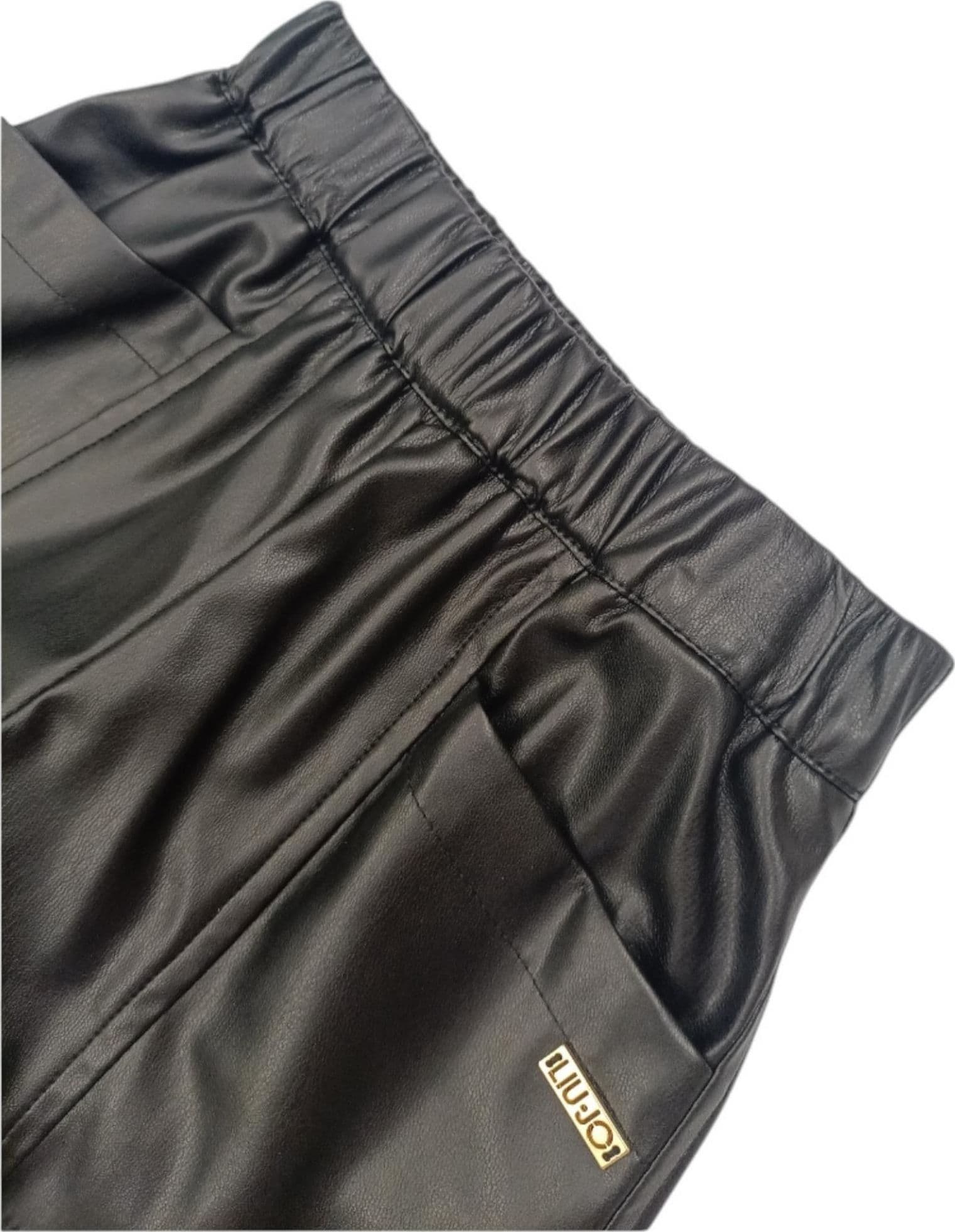 LIU JO Liu-jo - Bermuda Ecopelle Nero KF4012 E0392 - 2