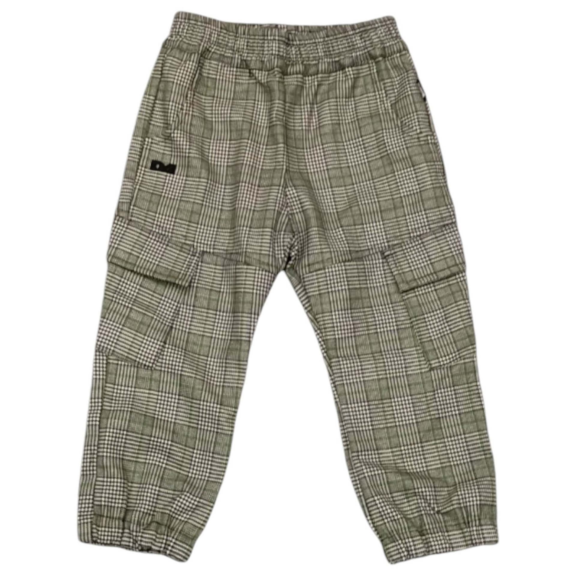 Daniele Alessandrini  - Pantalone Check Verde G003 P00062 - 5