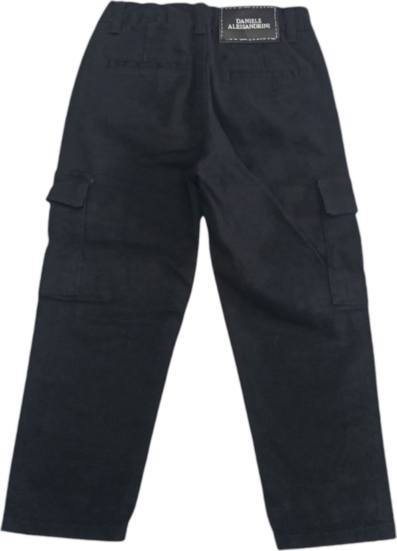 Daniele Alessandrini  - Pantalone Nero Cargo 1231P00155 - 3