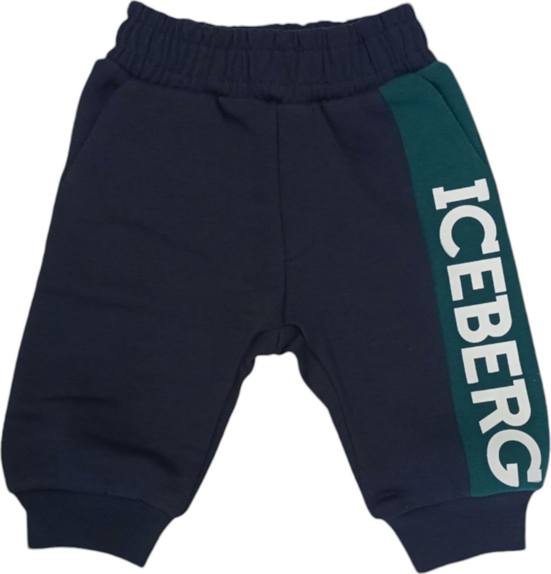 ICEBERG Iceberg - Pantalone In Felpa Blu/verde PFICE5301B - 4