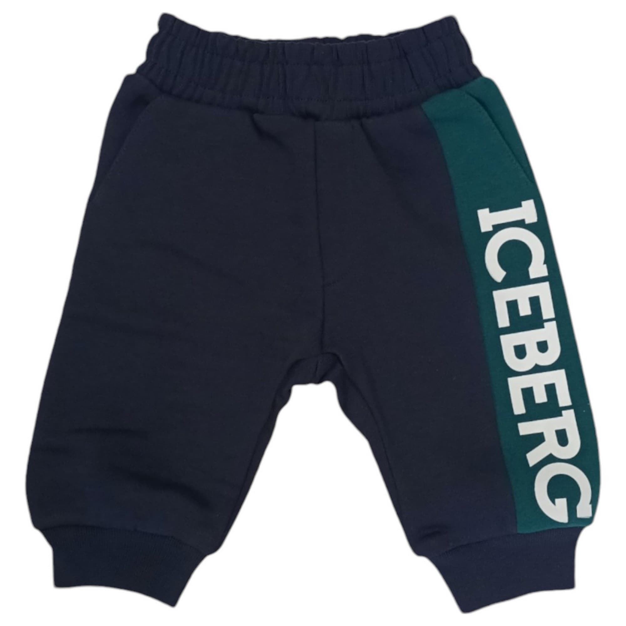 ICEBERG Iceberg - Pantalone In Felpa Blu/verde PFICE5301B - 4