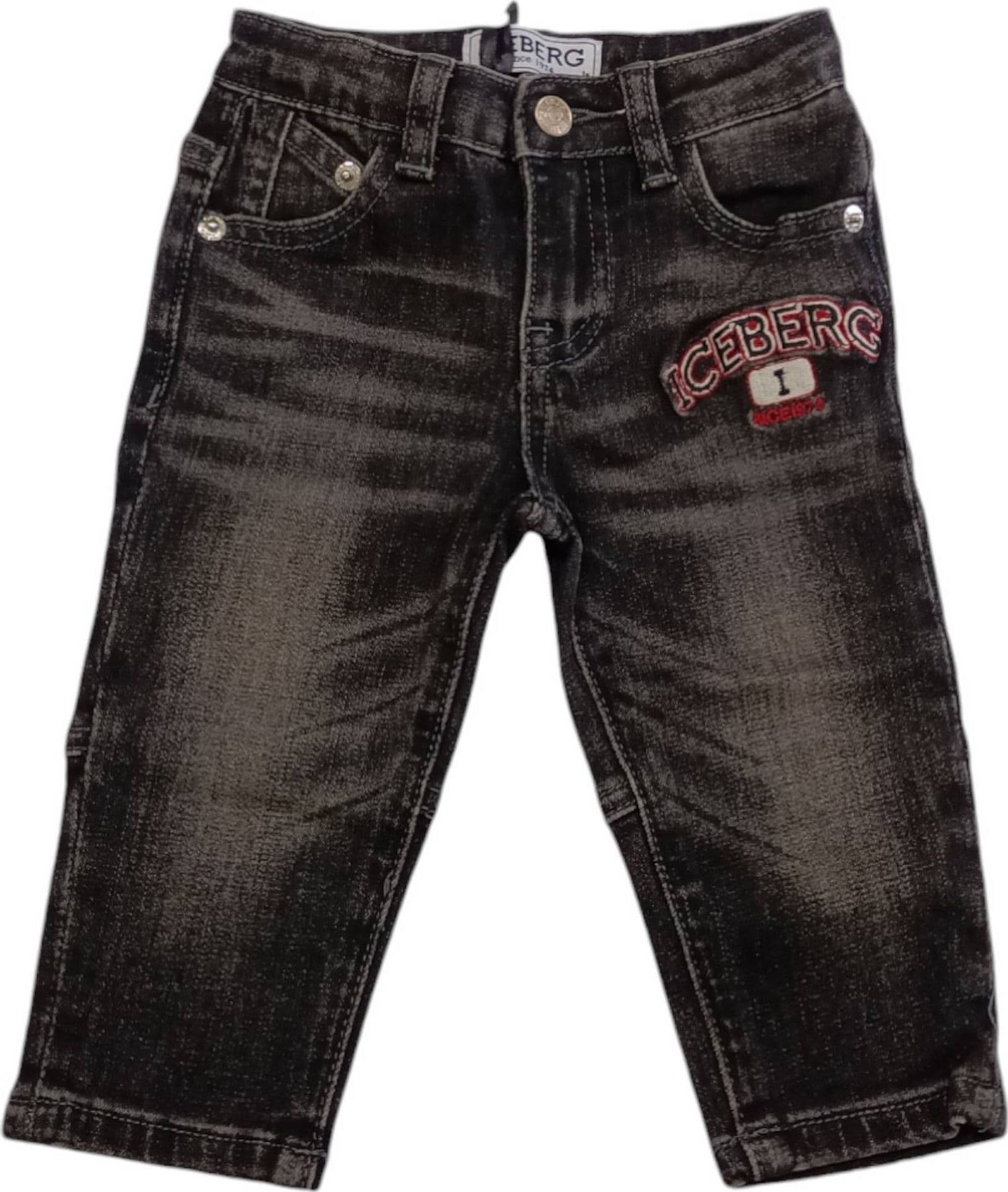ICEBERG Iceberg - Denim Nero PTICE5308B - 4