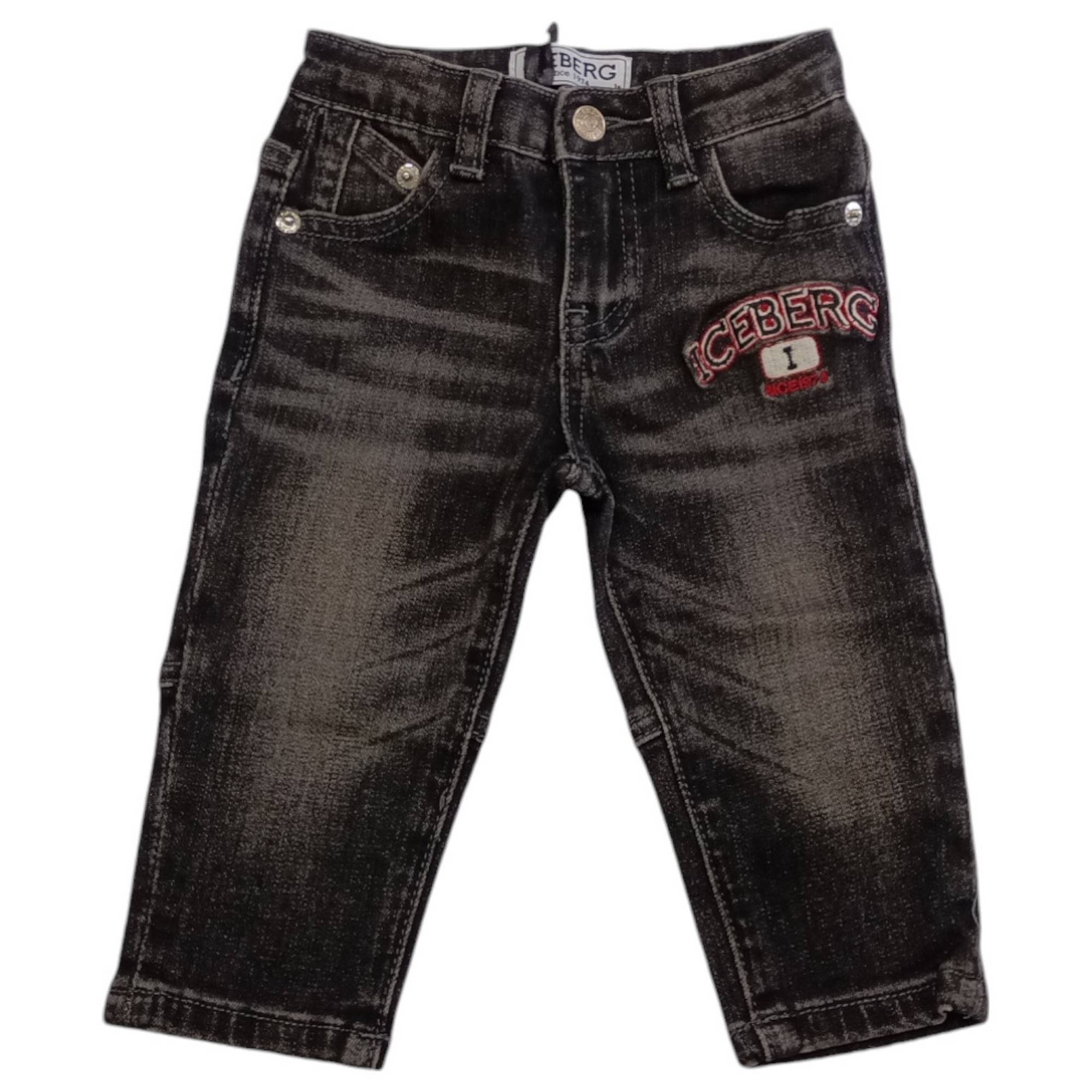 ICEBERG Iceberg - Denim Nero PTICE5308B - 4