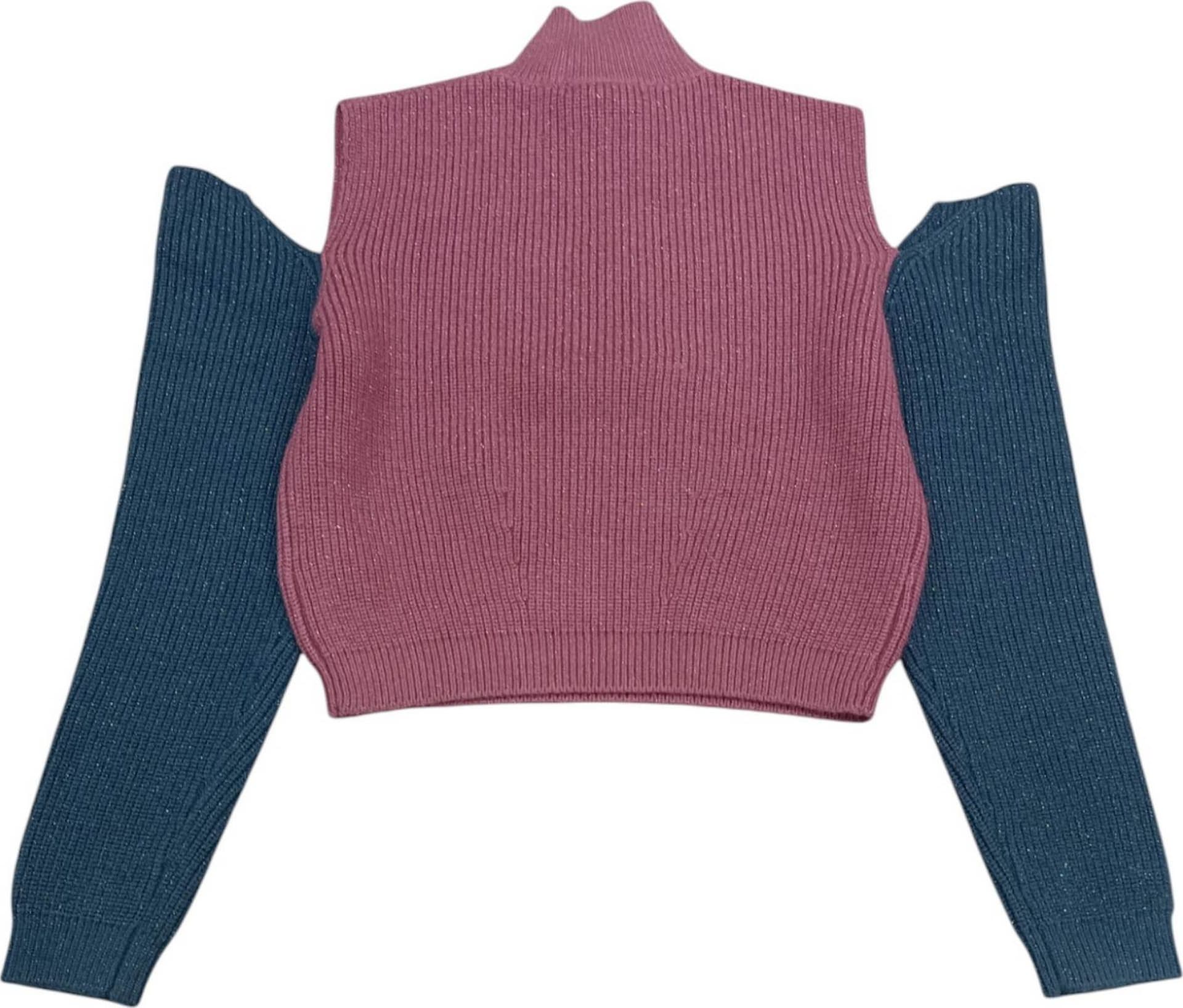 TO BE TOO To Be Too - Maglione Fuxia/blu JF24M493 - 3
