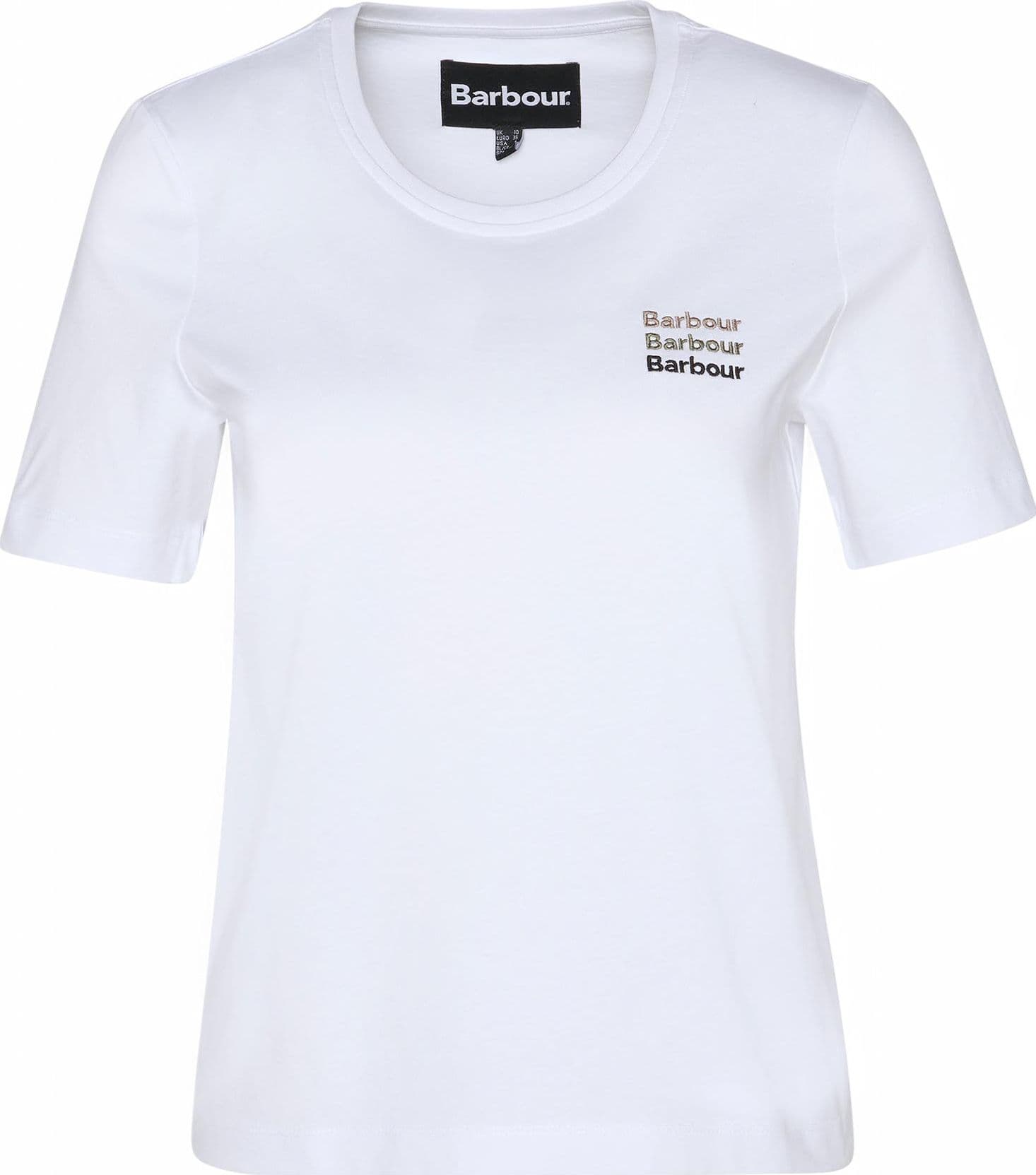 BARBOUR T-shirt Donna Barbour LTS0676 WH11 – WHITE