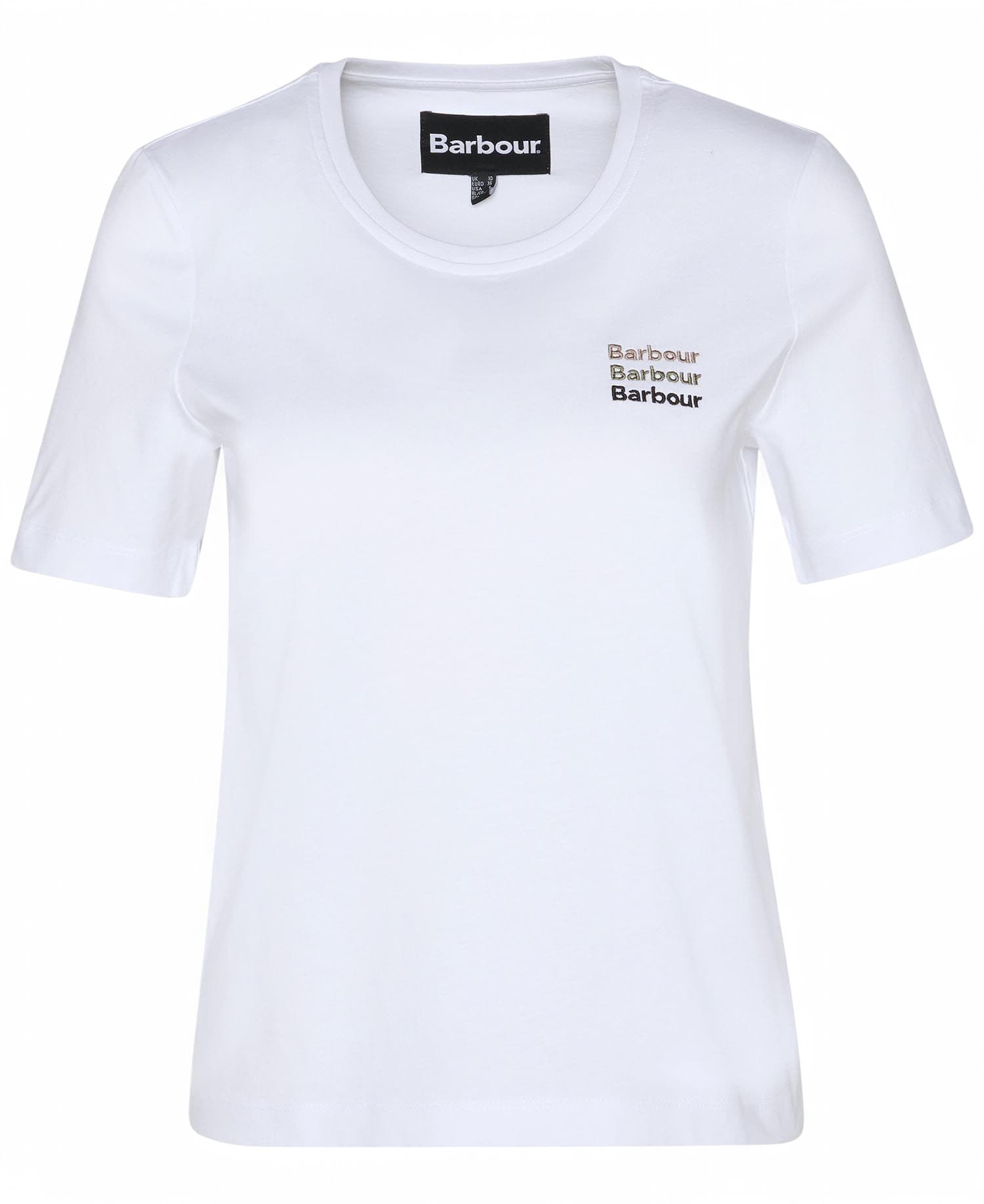 BARBOUR T-shirt Donna Barbour LTS0676 WH11 - 5