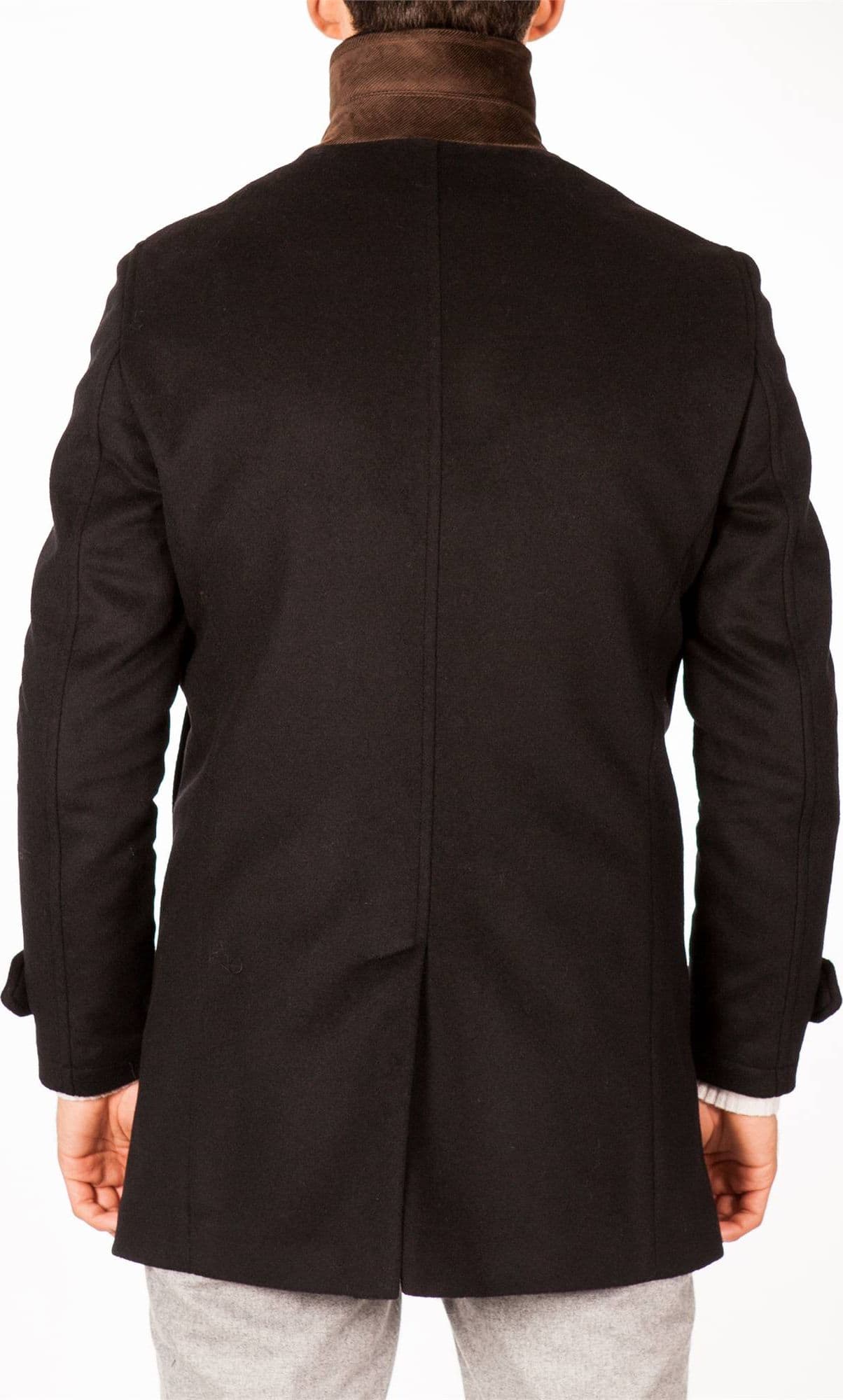 JULIAN KEEN Cappotto Uomo Julian Keen J1115B/T7528 80 NERO - 3