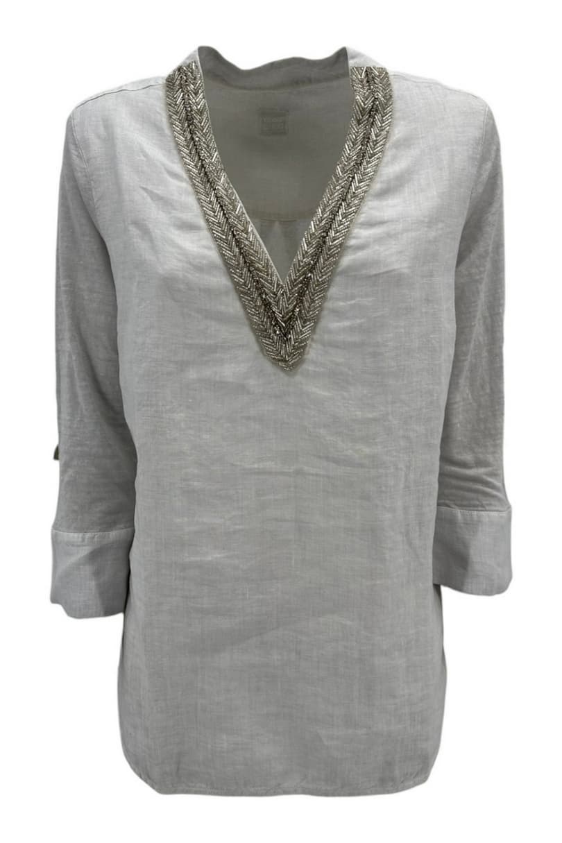 120% LINO  Camicie Perla - 2
