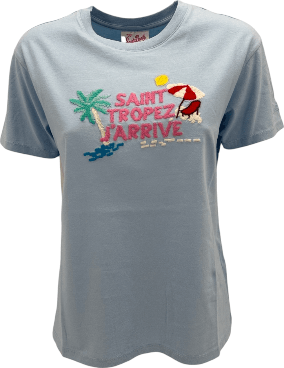 MC2 Saint Barth  T-shirt e Polo Azzurro - 4