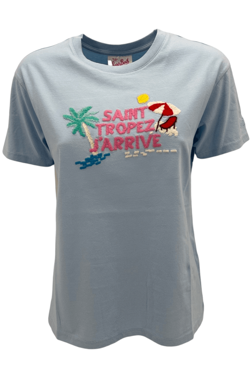 MC2 Saint Barth  T-shirt e Polo Azzurro - 4