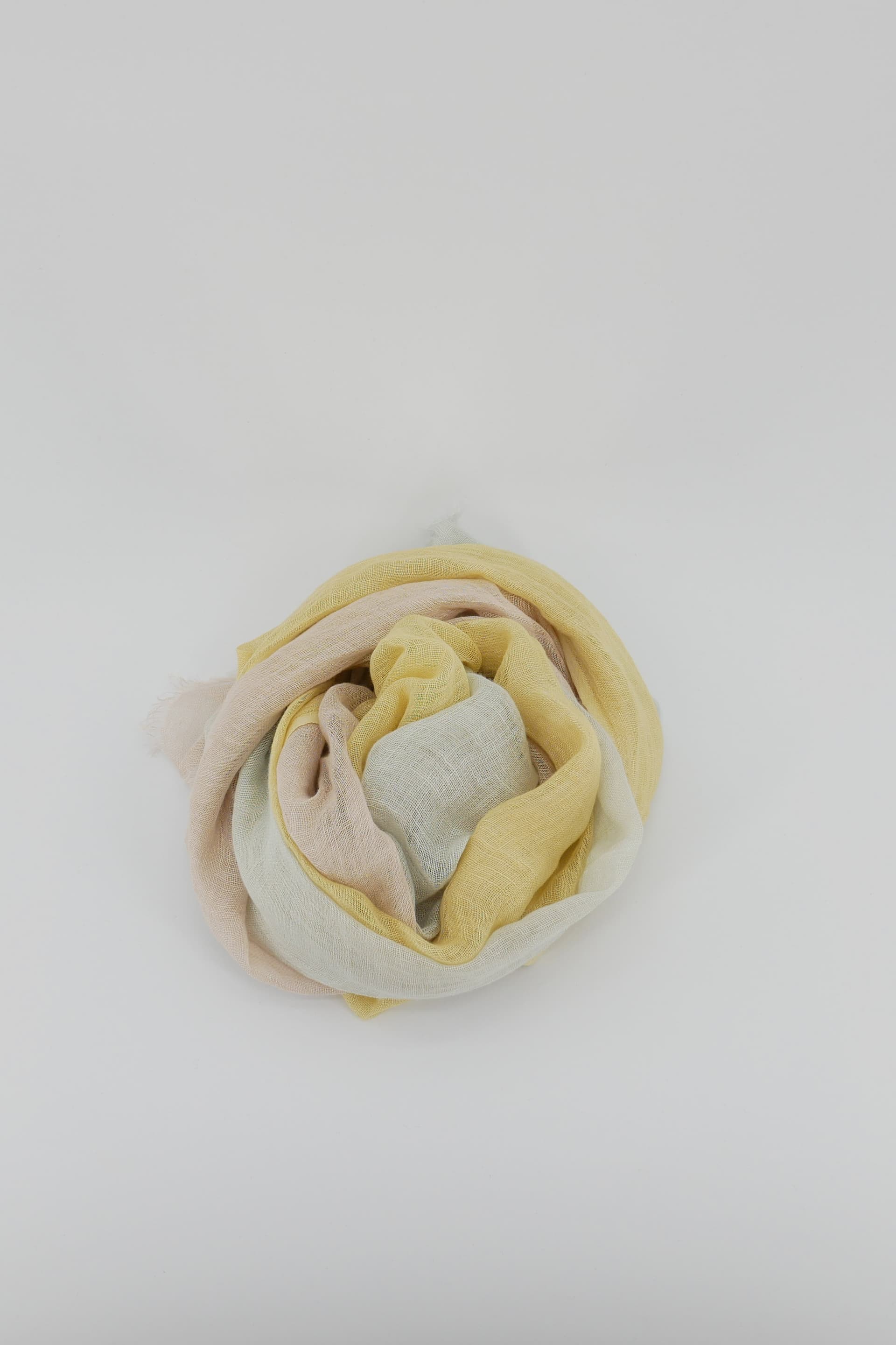 GAYNOR BONGARD  Sciarpe Verde/giallo/avorio - 3