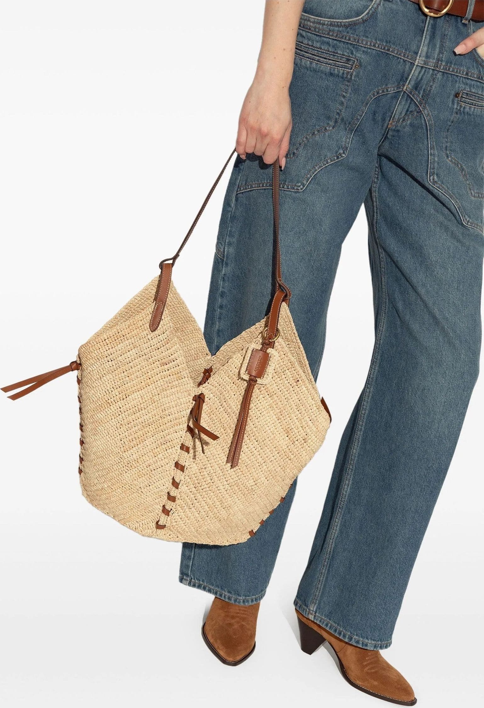 Isabel Marant  - Borsa a Mano Beige e Multicolor da Donna - 2
