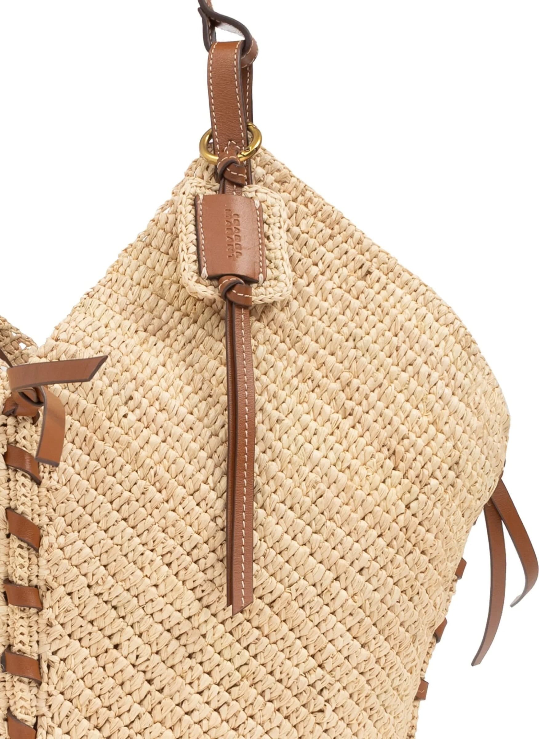 Isabel Marant  - Borsa a Mano Beige e Multicolor da Donna - 5