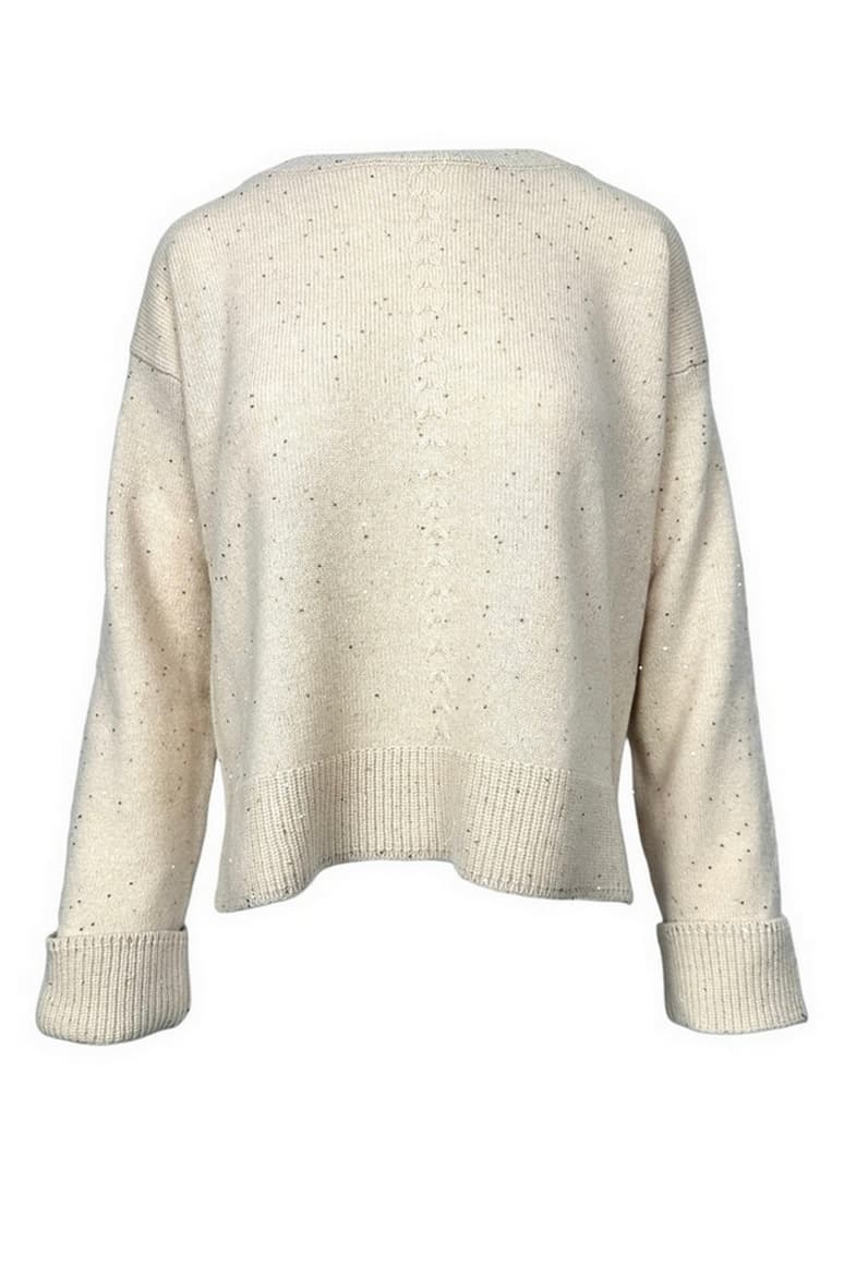 D.EXTERIOR  Maglie Beige - 4