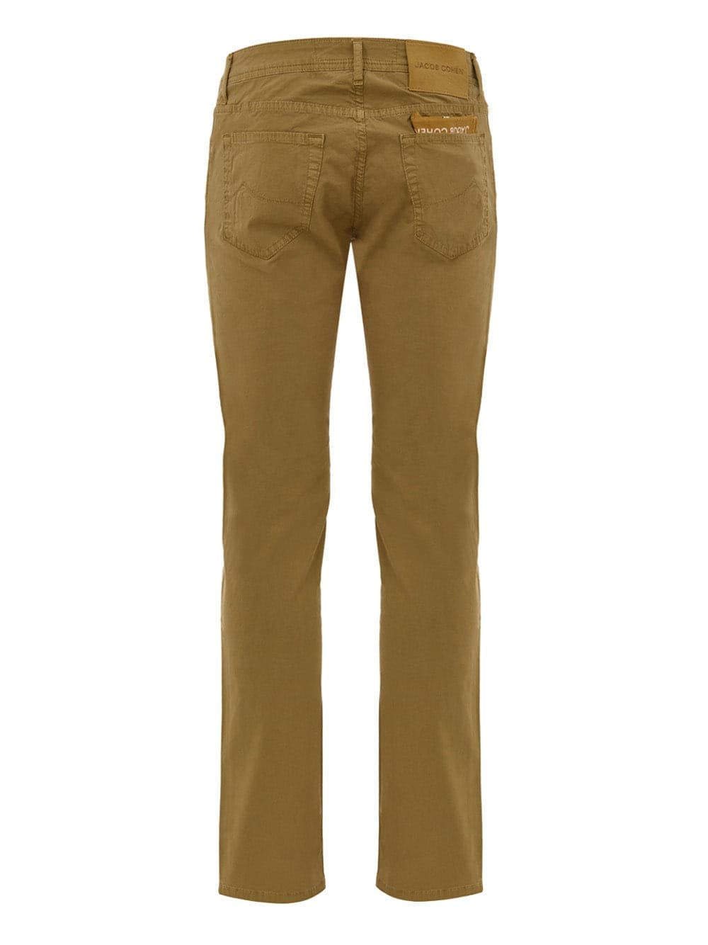 Jacob Cohen Pantaloni Nick in Cotone Stretch Ocra - 2