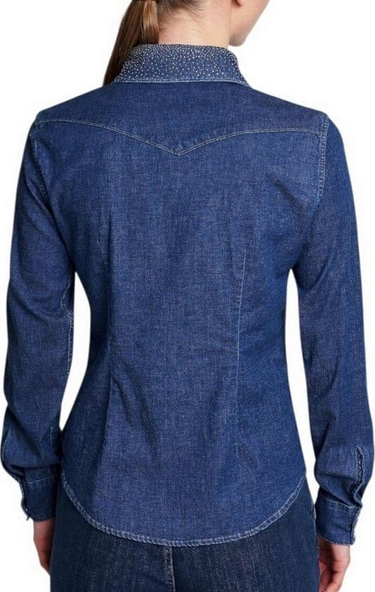 Camicetta Snob  Camicie Denim medio - 7