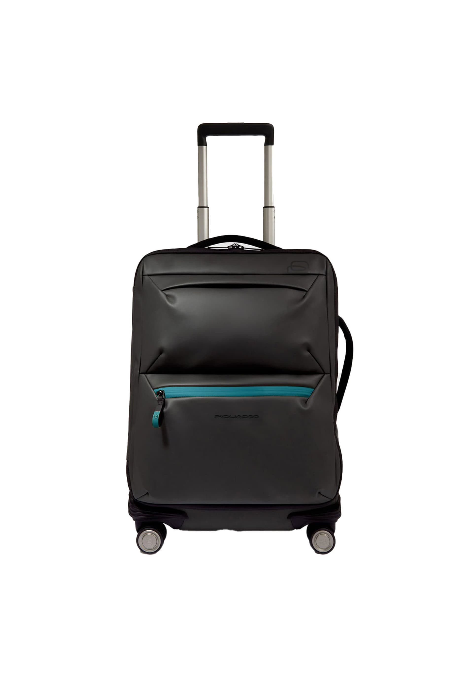 PIQUADRO Trolley Slim Cabin Uomo piquadro bv6377c2ow-n Nero - 4