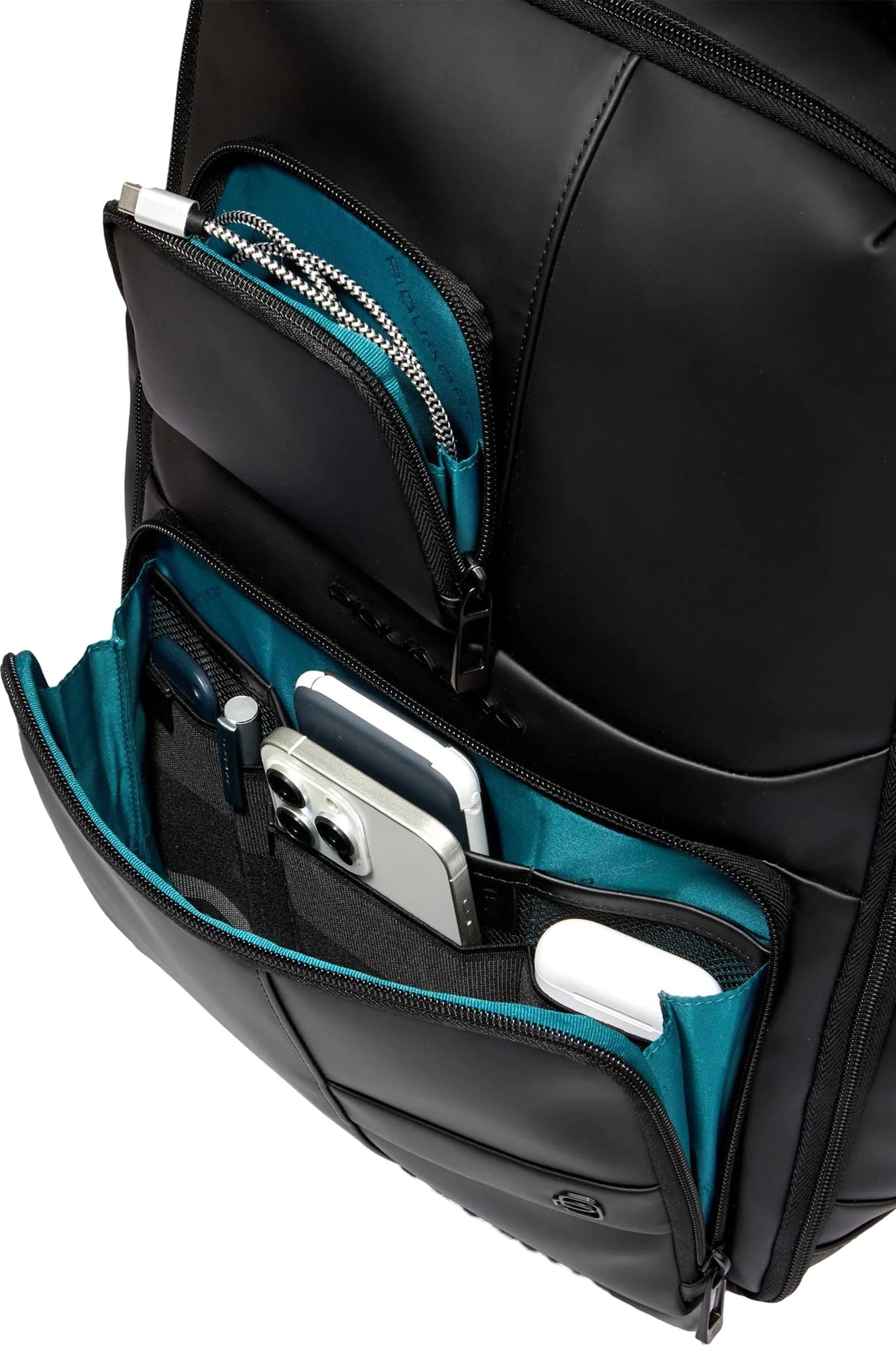 PIQUADRO Zaino porta PC e iPad Uomo piquadro ca6239w129w-n Nero - 6
