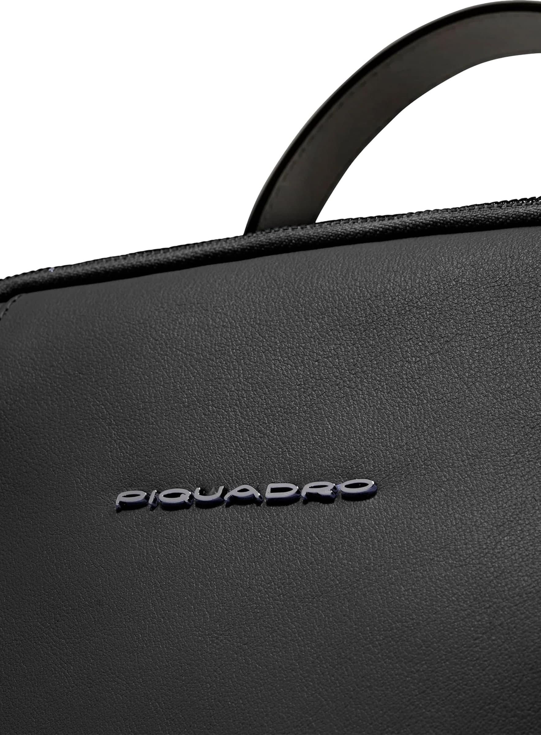 PIQUADRO Zaino in pelle e tessuto Donna piquadro CA5566W92T-N Nero - 5