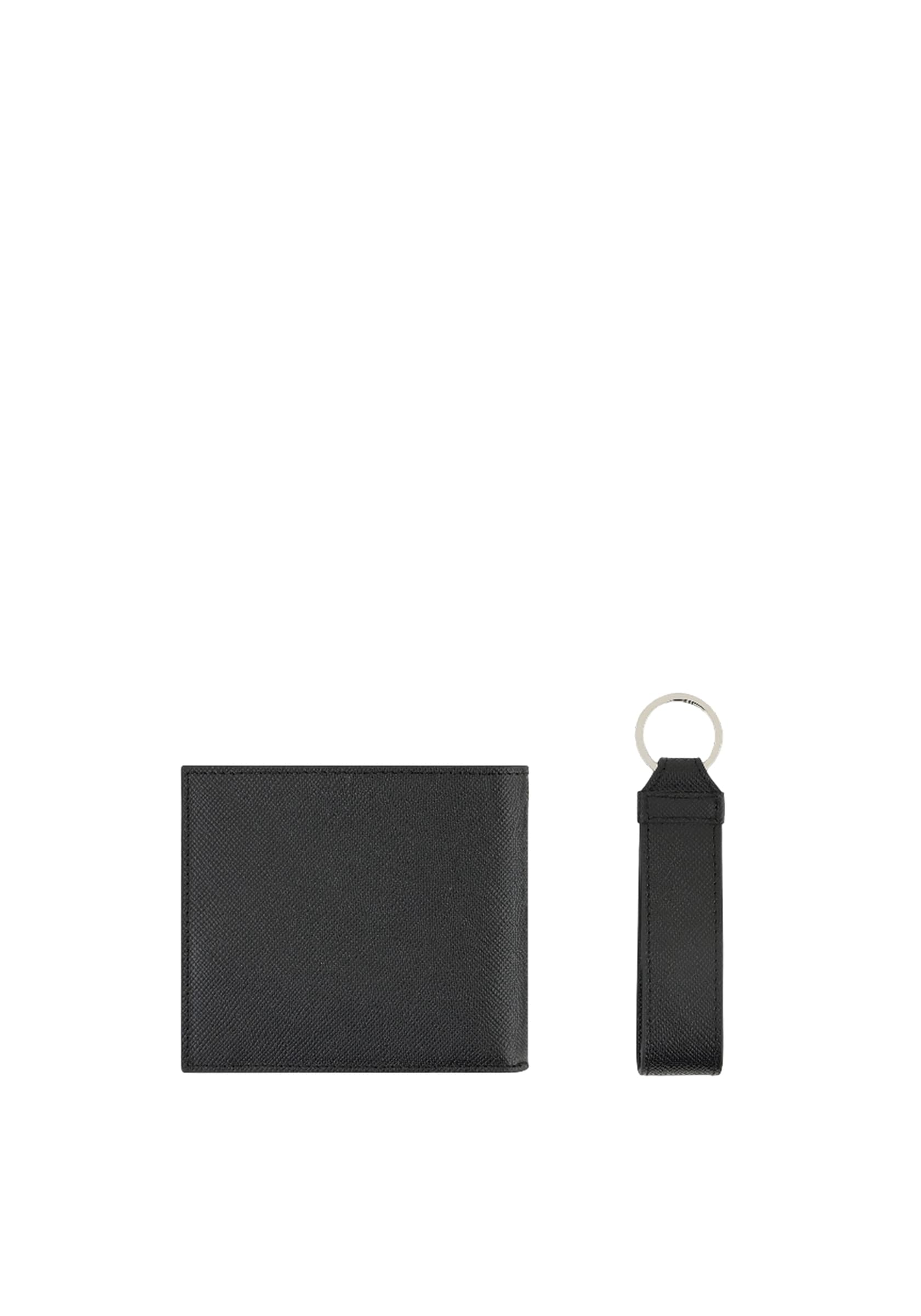 Armani Exchange Set portafogli/portachiavi Uomo  XM001275AF12702-UC001 Nero - 2