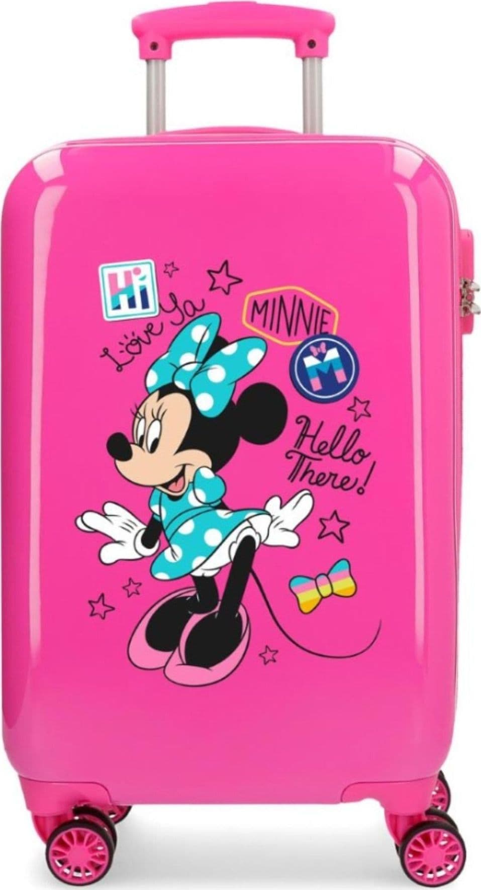 DISNEY  VALIGIA ABS VALIGIA 55CM 4R ENJOY  MINNIE HI LOVE - 5