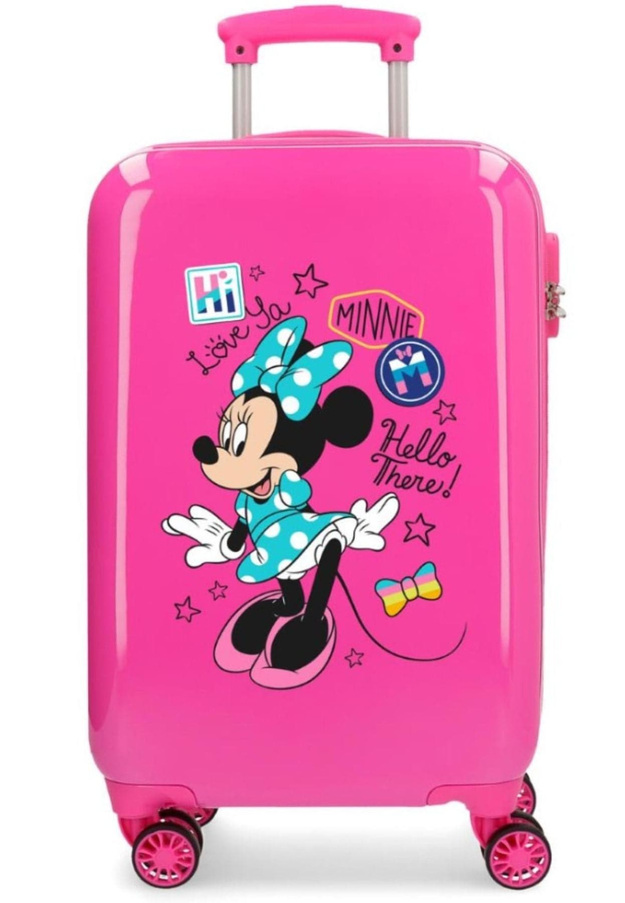 DISNEY  VALIGIA ABS VALIGIA 55CM 4R ENJOY  MINNIE HI LOVE - 5