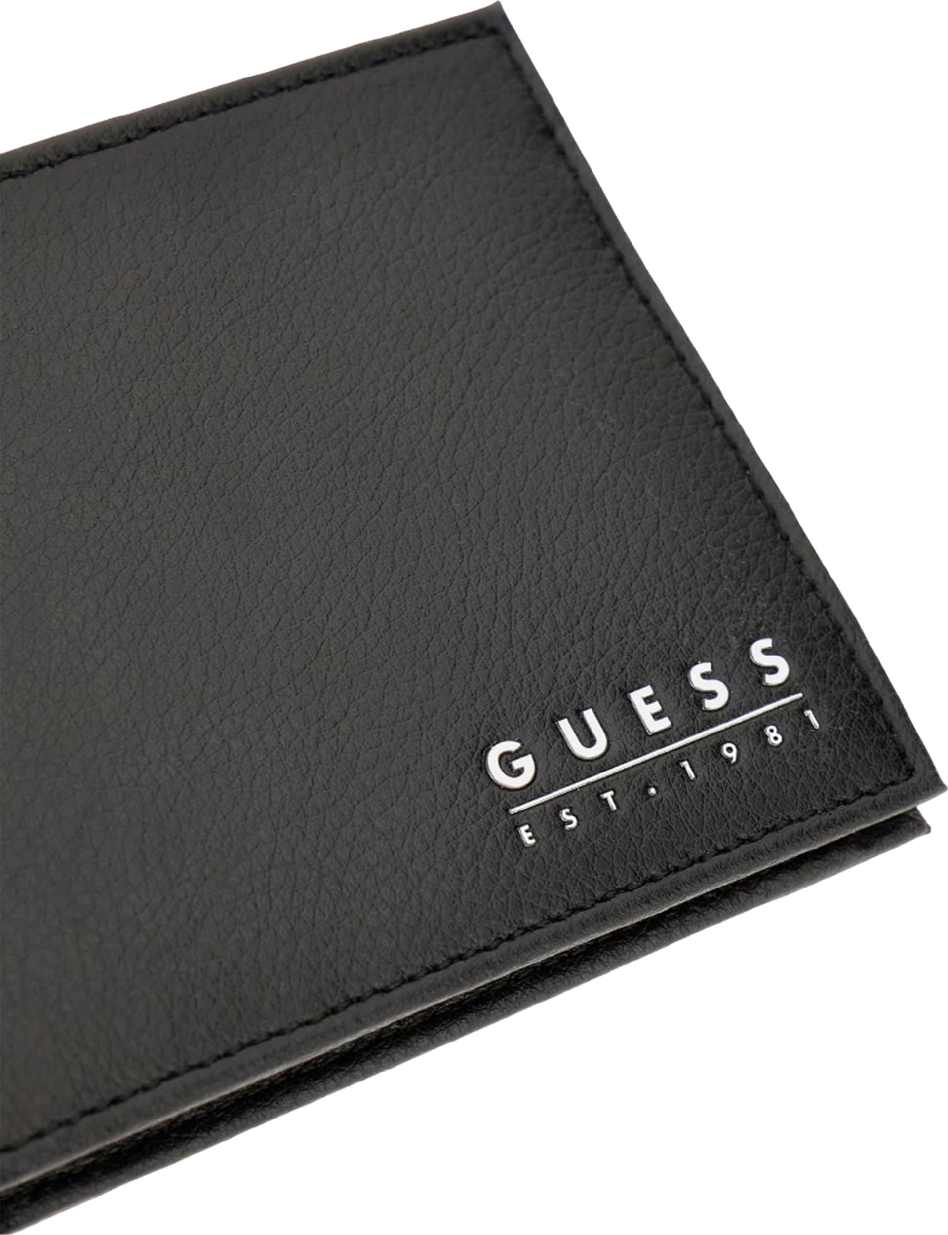 GUESS Portafoglio Uomo guess smmatllea20-bla Nero - 4