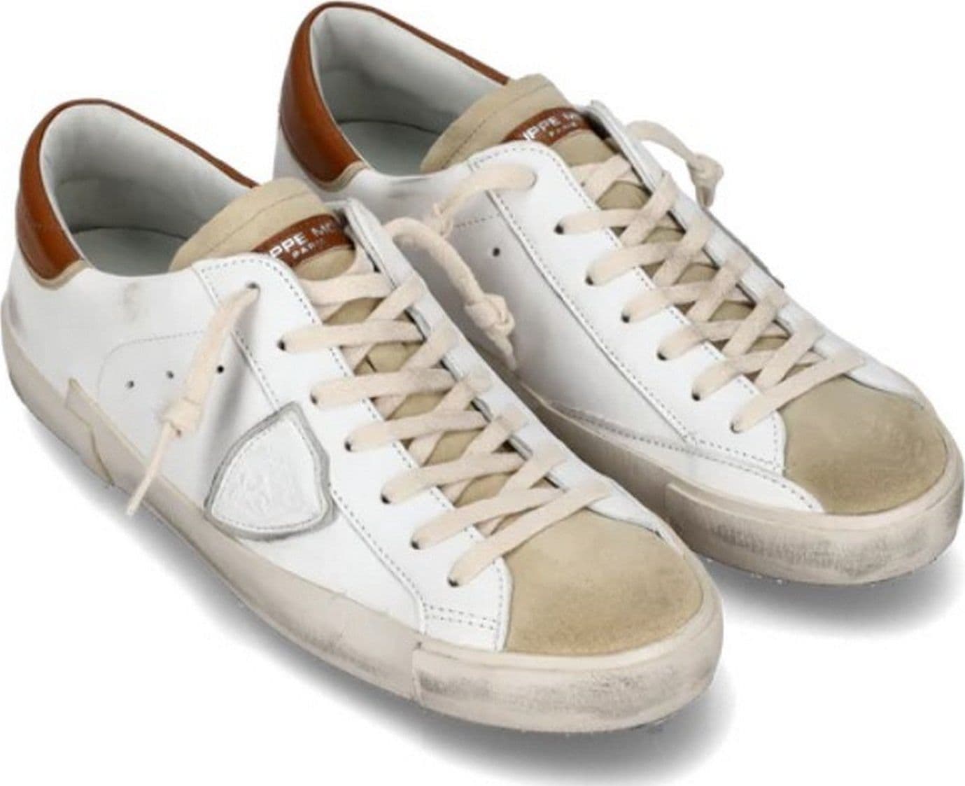 Philippe Model sneaker uomo philippe model - prsx low man - beige - 2