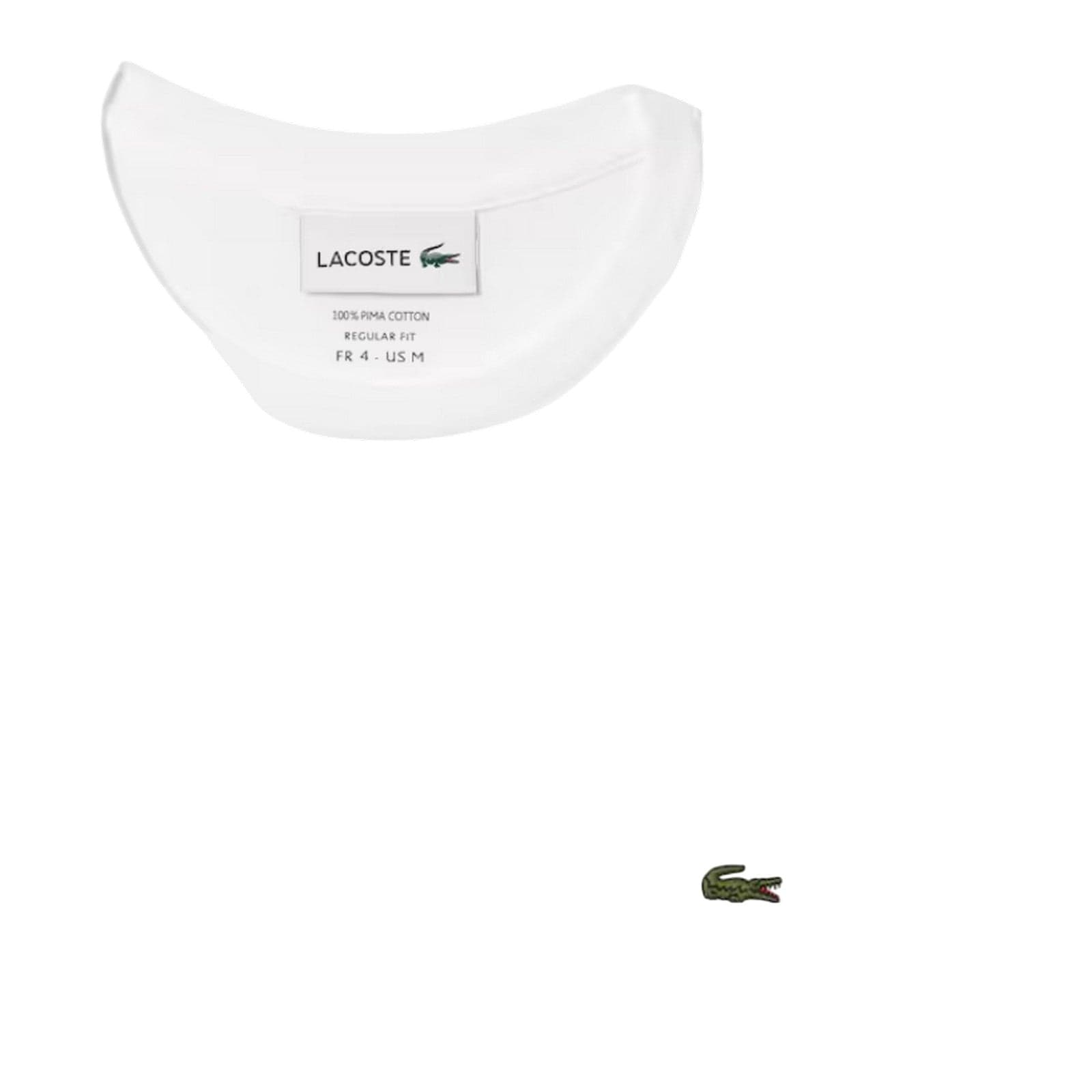 Lacoste t-shirt uomo lacoste - t-shirt - bianco - 4