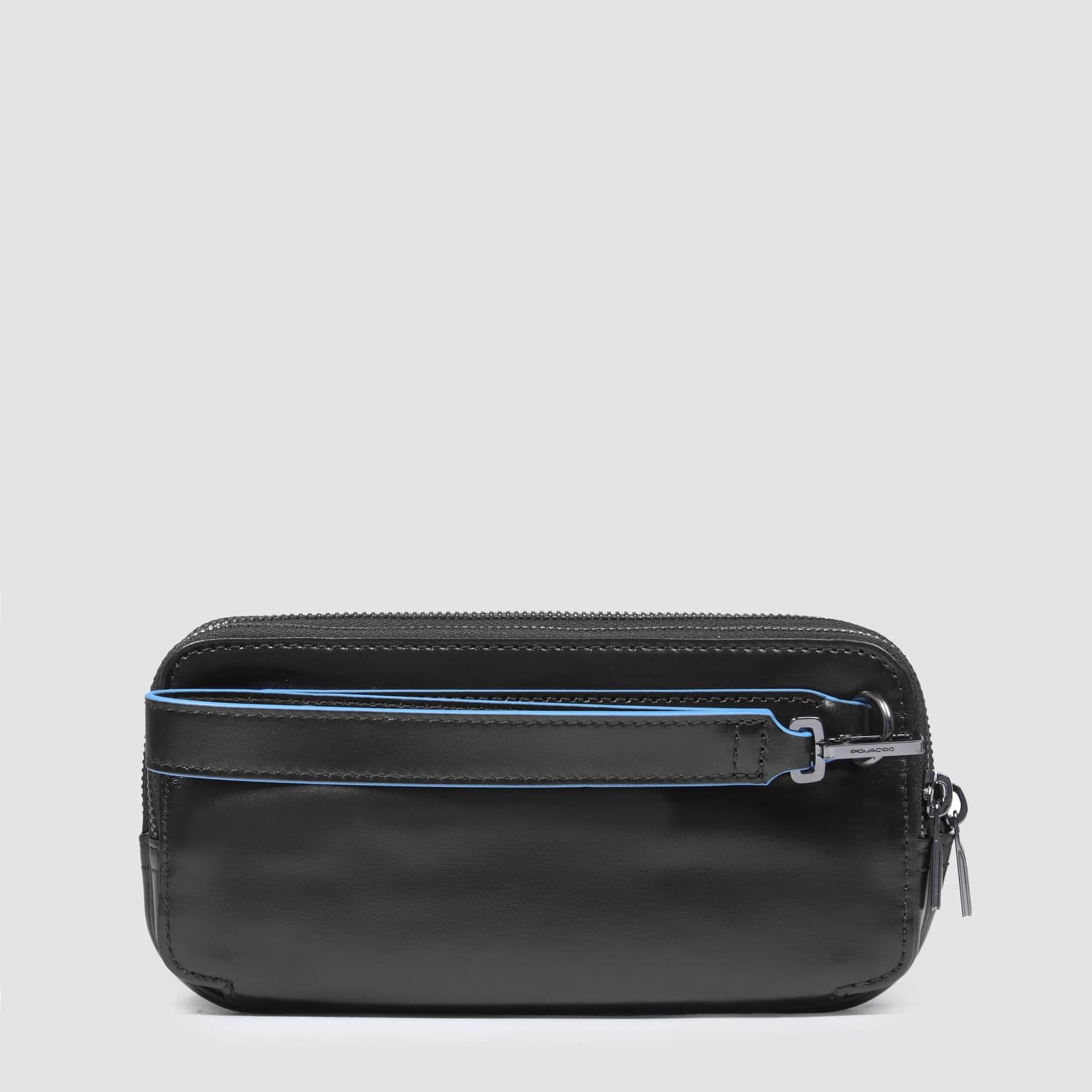 PIQUADRO Astuccio in pelle a 3 cerniere Uomo piquadro ac2141b2r-n Nero