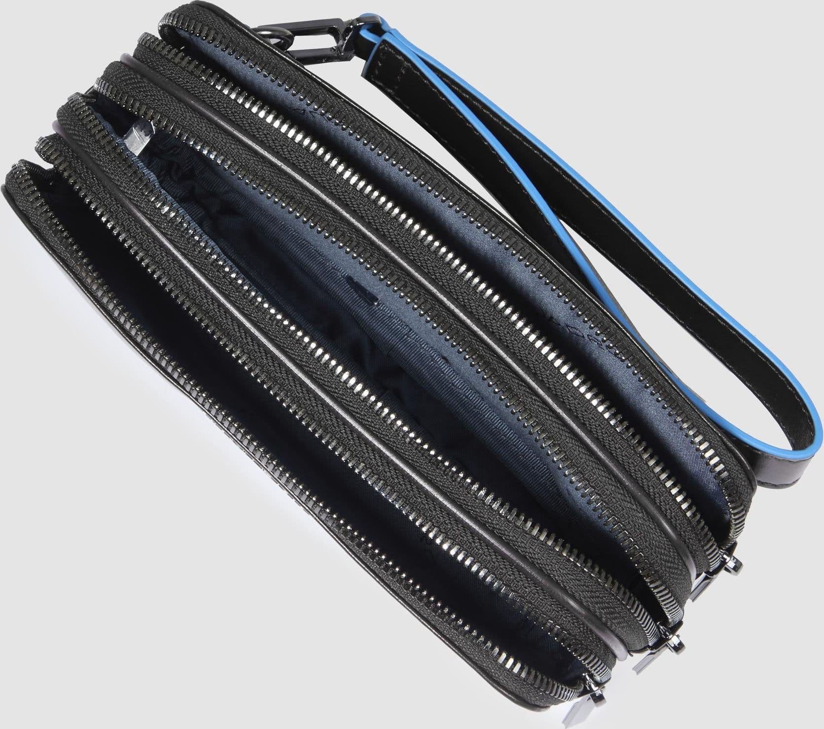 PIQUADRO Astuccio in pelle a 3 cerniere Uomo piquadro ac2141b2r-n Nero - 12