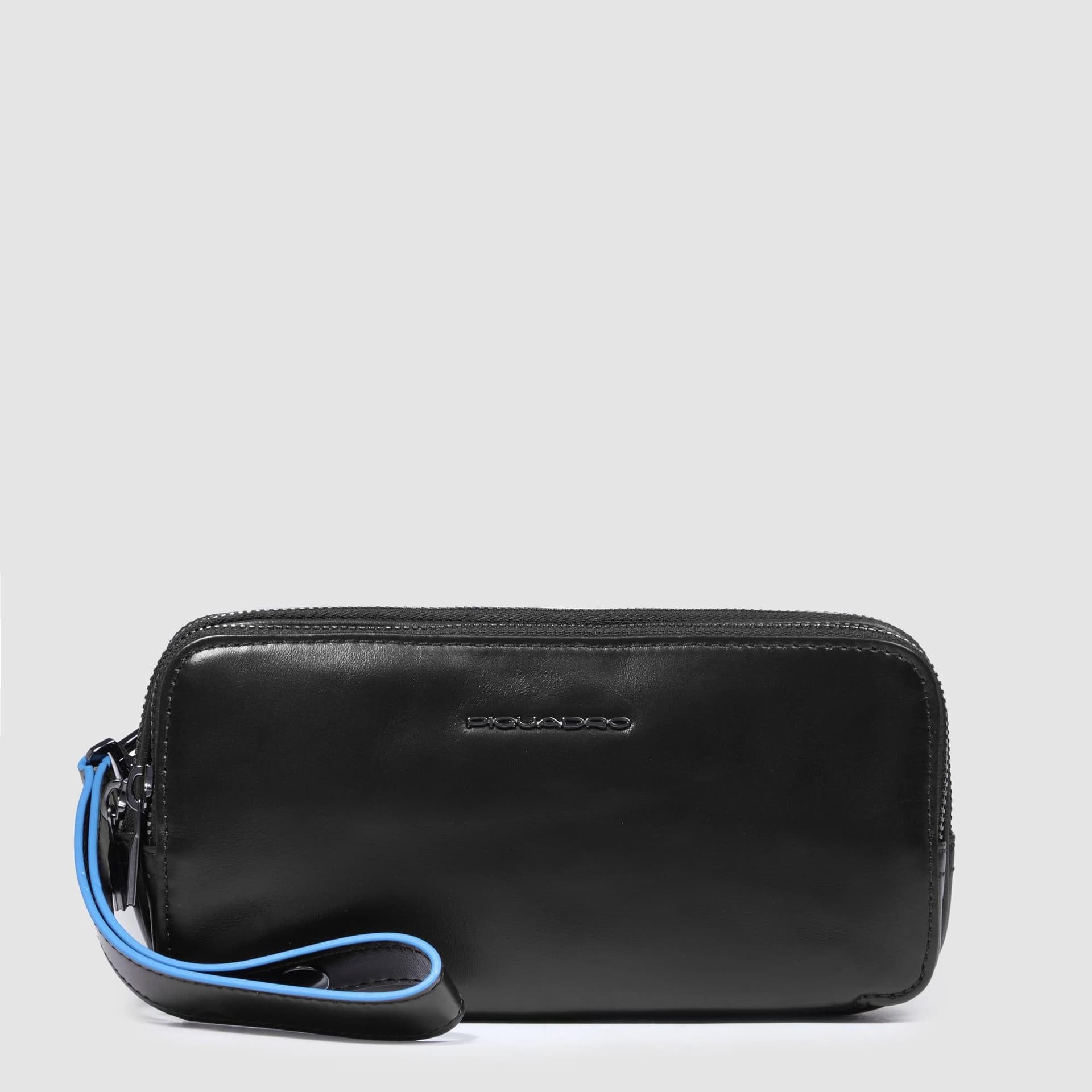 PIQUADRO Astuccio in pelle a 3 cerniere Uomo piquadro ac2141b2r-n Nero - 4