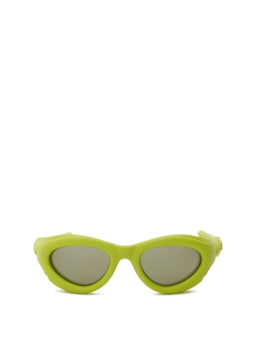Bottega Veneta Occhiali da Sole in Acetato Gommato Lime - 6