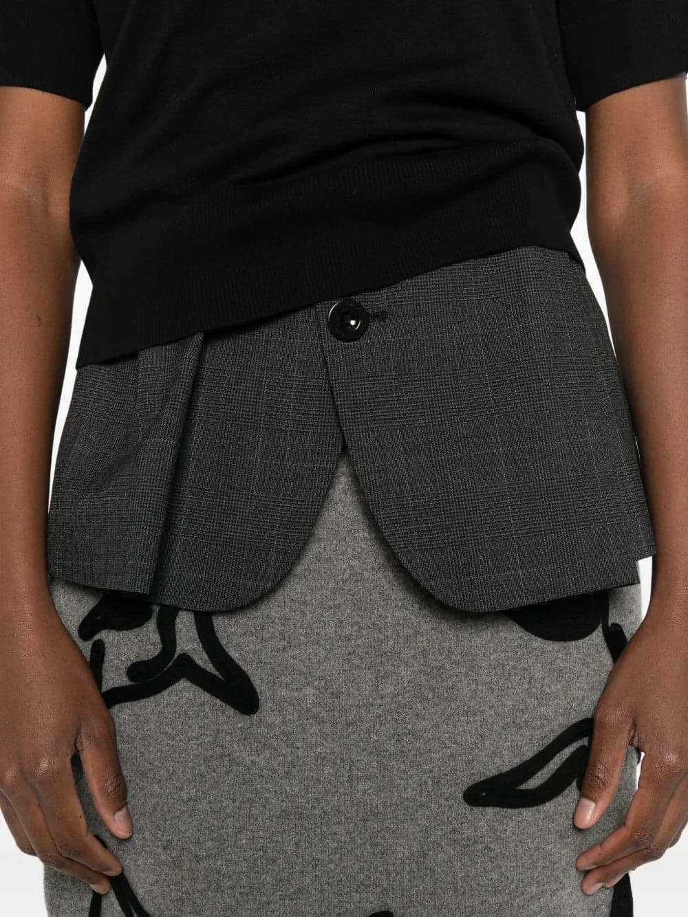 SACAI Sacai - Maglia Nera da Donna - 2