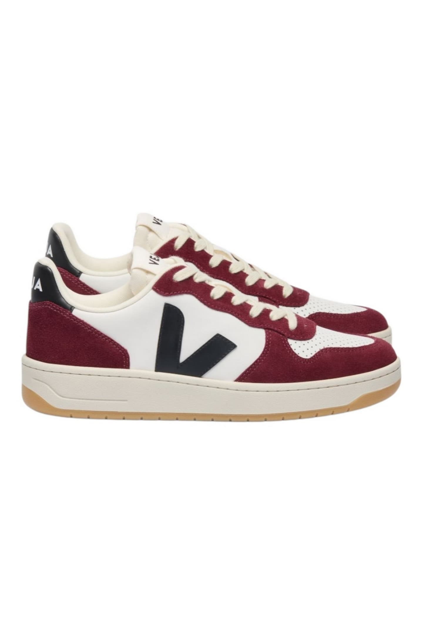 Veja  Sneakers Bianco/bordeaux - 3