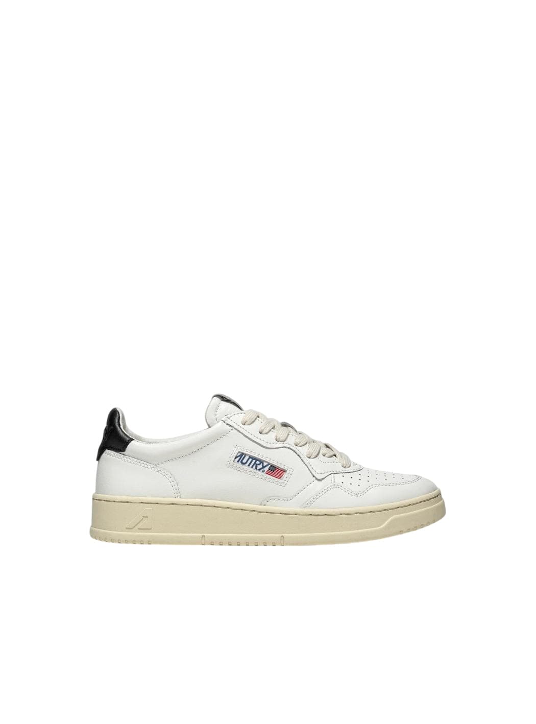AUTRY Autry Medalist Low Uomo – Sneakers in Pelle Bianca e Nera - 6