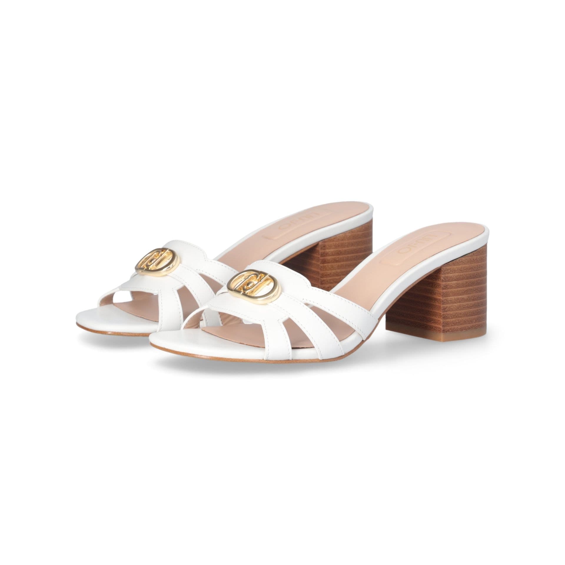 LIU JO Liu Jo Sandali in Pelle Sofi 01 con Fascette e Tacco Largo 6 cm - 2
