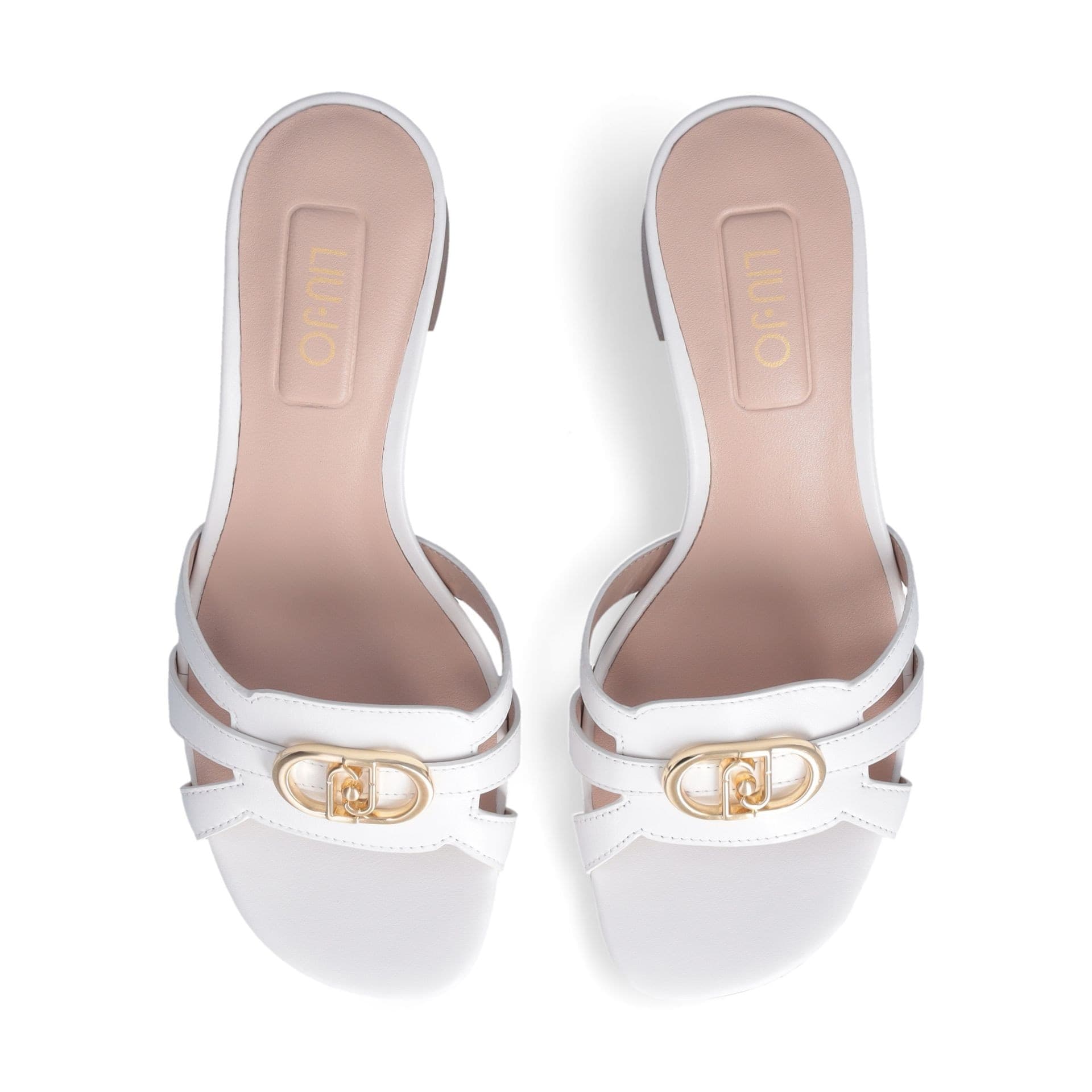 LIU JO Liu Jo Sandali in Pelle Sofi 01 con Fascette e Tacco Largo 6 cm - 4