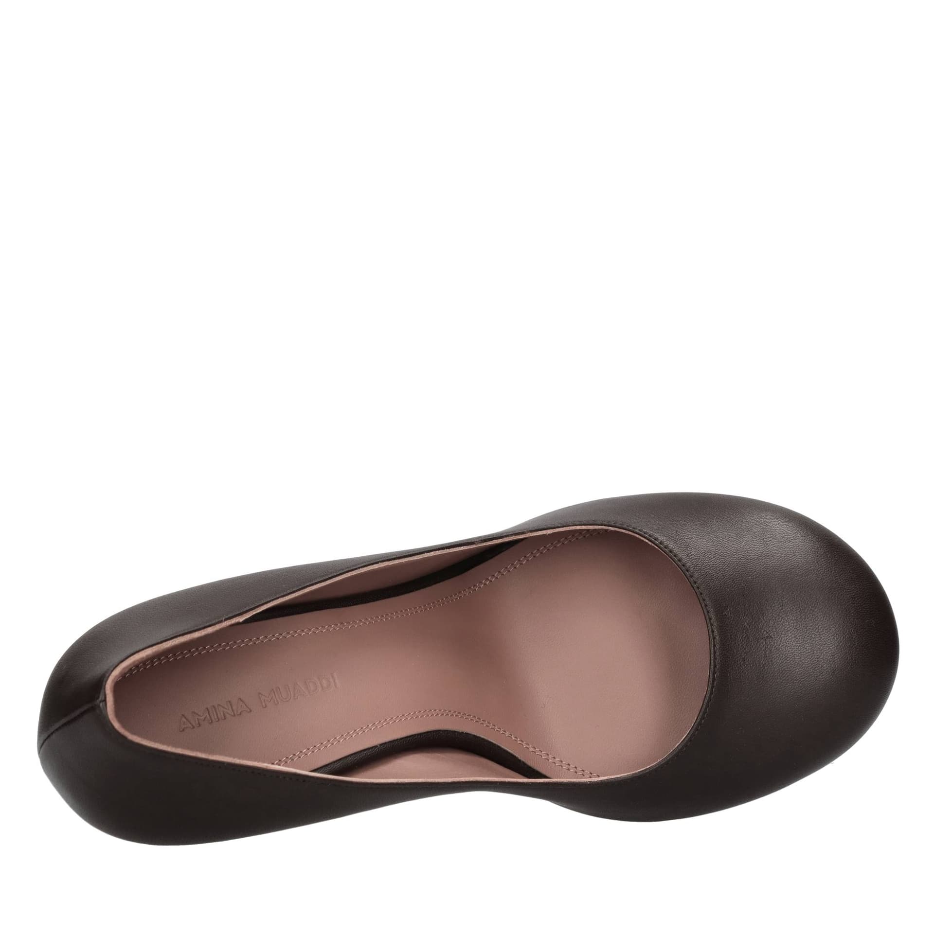 Amina Muaddi  Scarpe con Tacco Marrone - 5