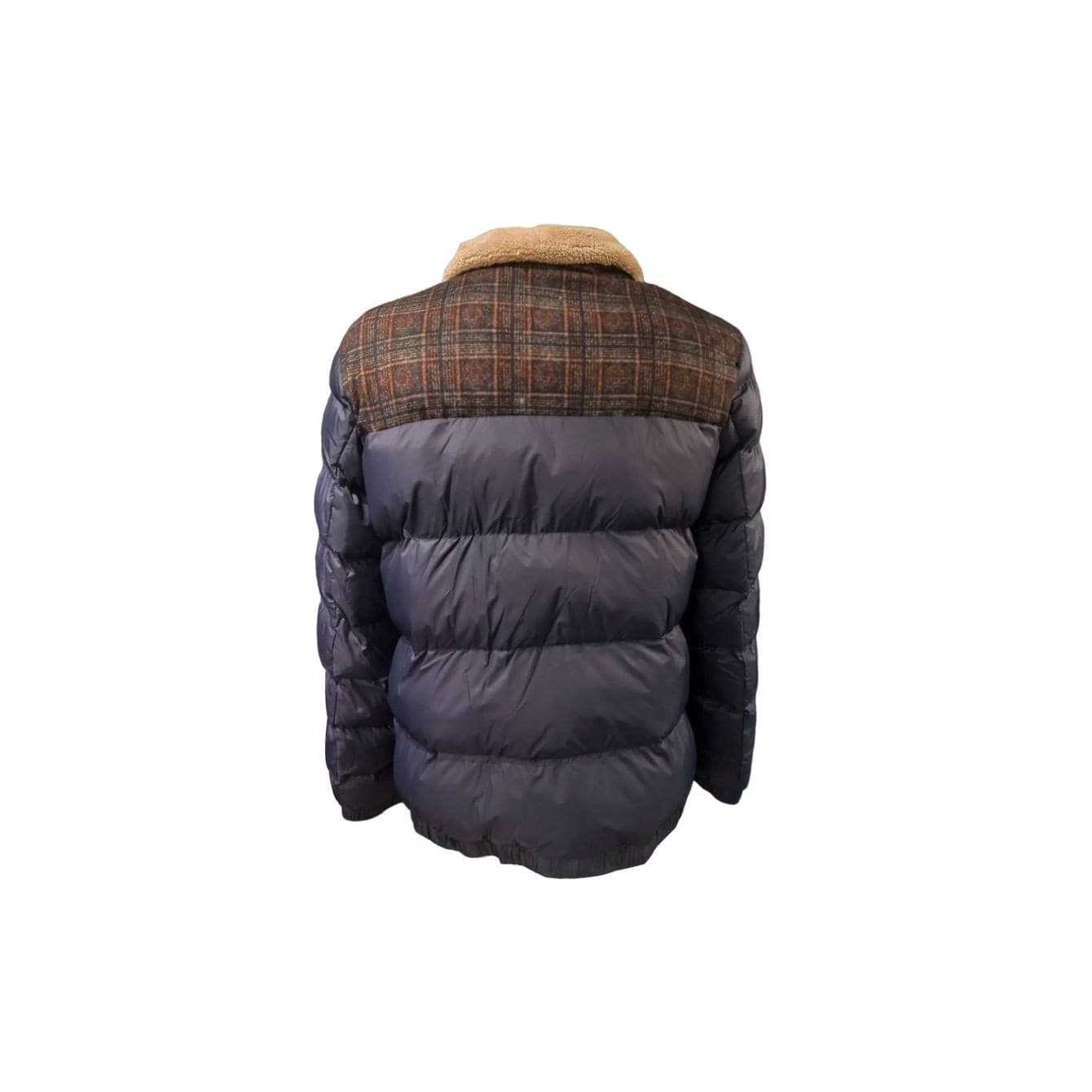 BOB Bob - Piumino Collo Pelliccia Blu A24RICK - 2