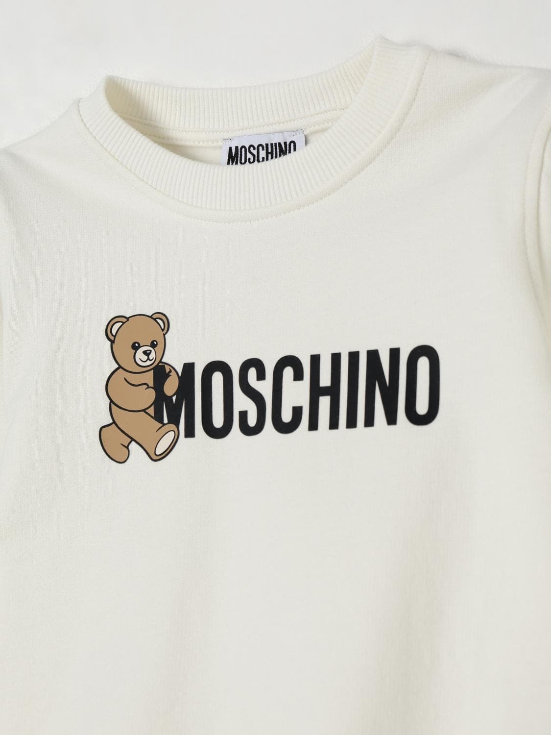 moschino Felpa Bambino Moschino M8F03Q - 4