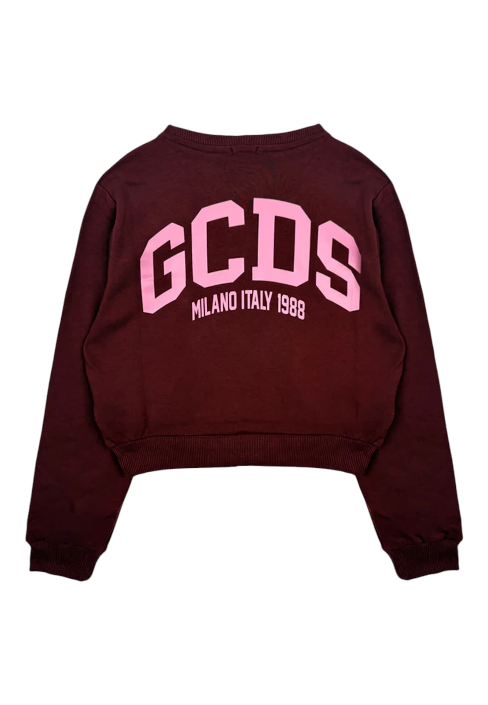 GCDS Felpa Bambina  1531BA5_JUNIOR_BORDEAUX - 2