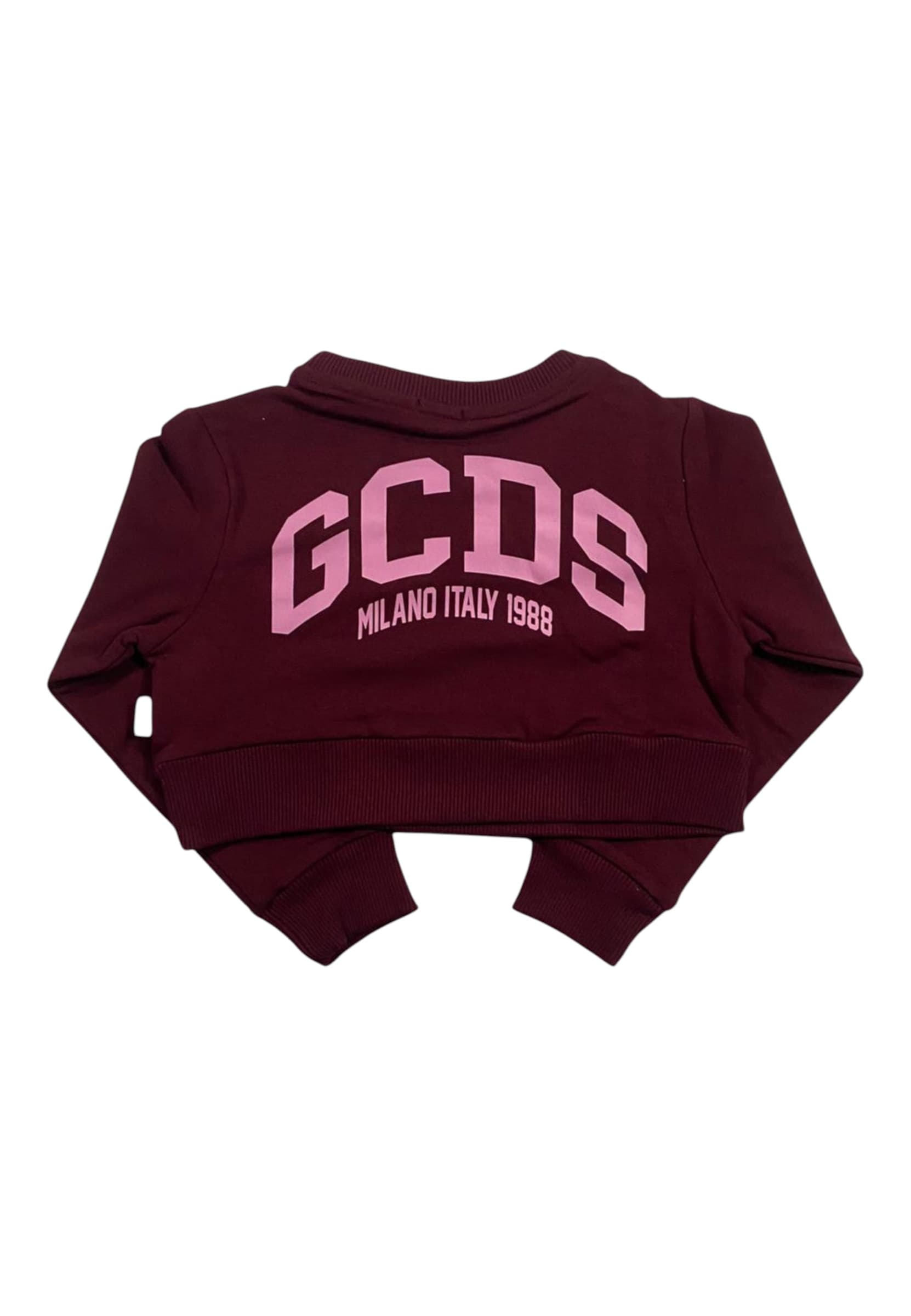 GCDS Felpa Bambina  1531BA5_JUNIOR_BORDEAUX - 3