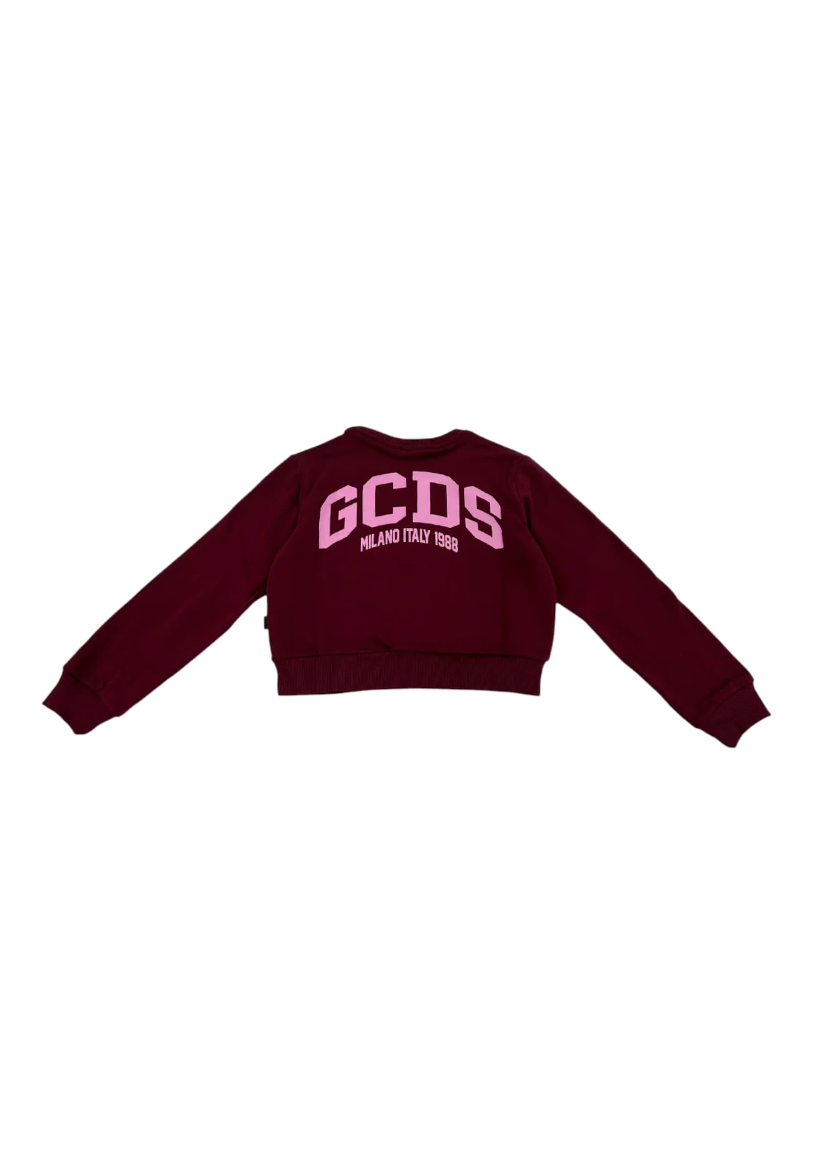 GCDS Felpa Bambina  1531BA5_JUNIOR_BORDEAUX - 7
