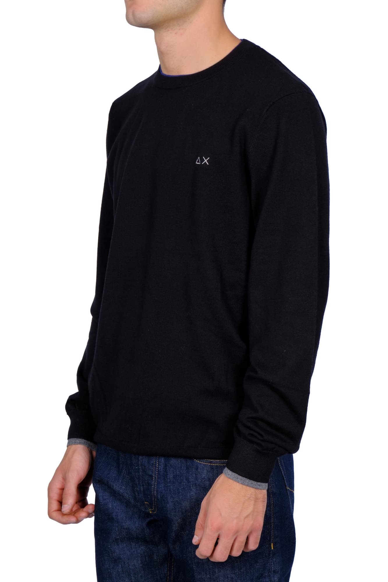 SUN68 Maglia Uomo Sun68 K42105 11 NERO - 3