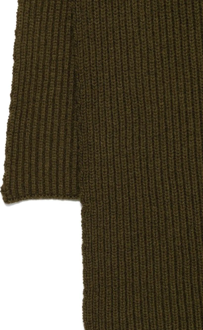 ANERKJENDT Anerkjendt - Sciarpa Nera e Verde da Uomo - 5