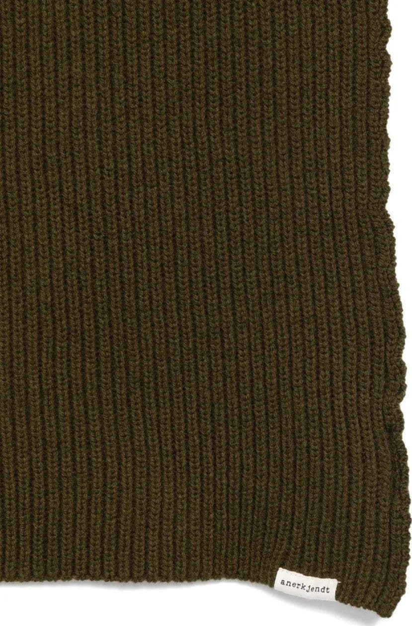 ANERKJENDT Anerkjendt - Sciarpa Nera e Verde da Uomo - 6