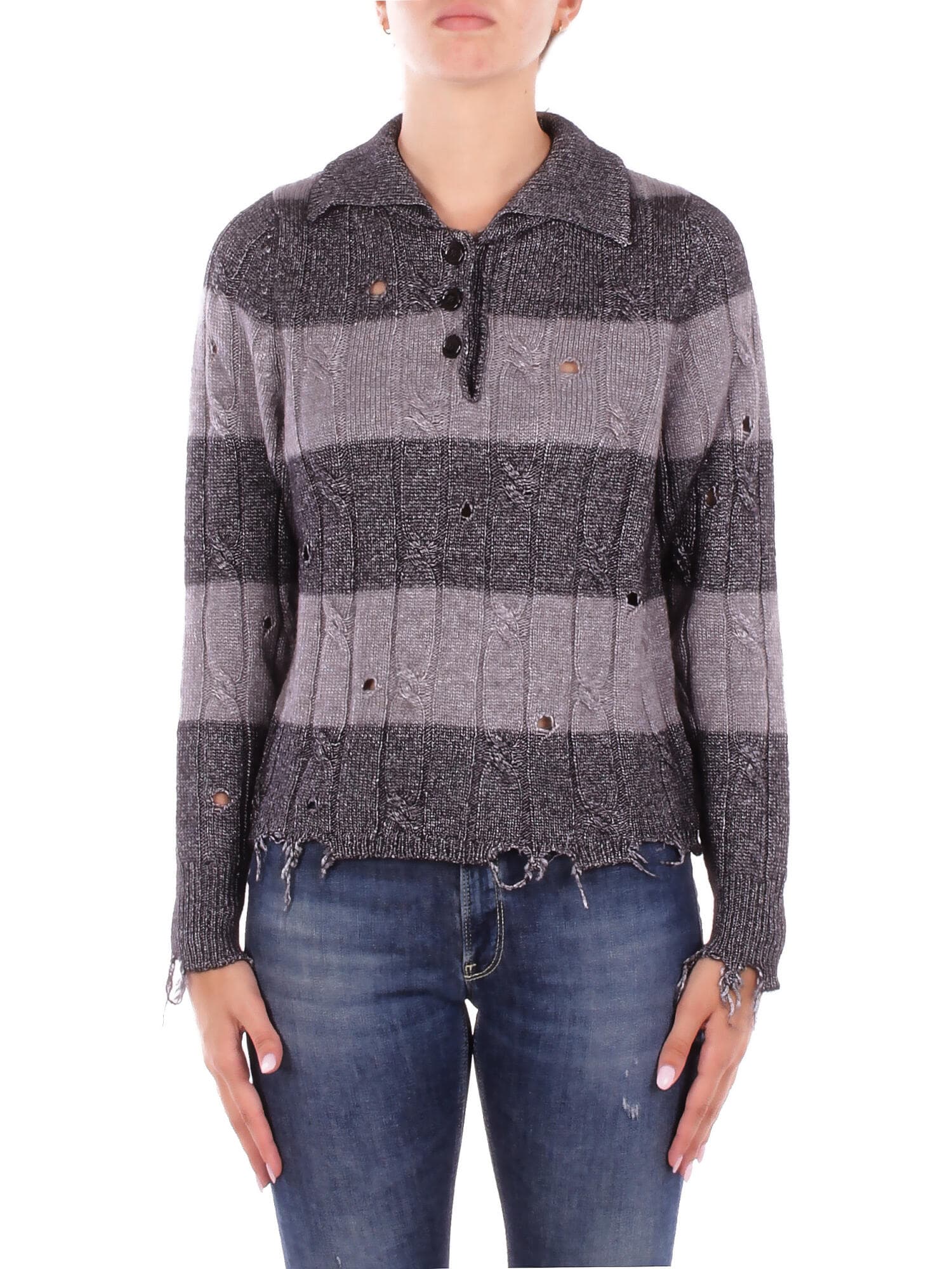 SOLOTRE  Maglie Nero argento - 7