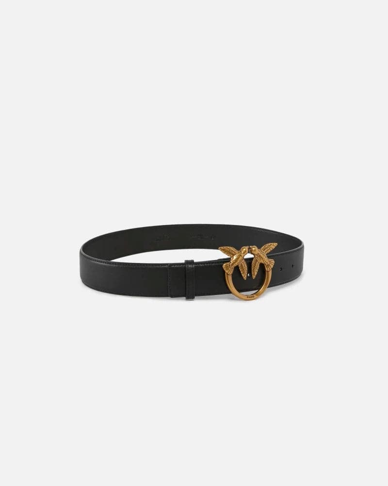 Pinko PINKO  LOVE BERRY H4 BELT.LOW VITELLO FW25 - 2